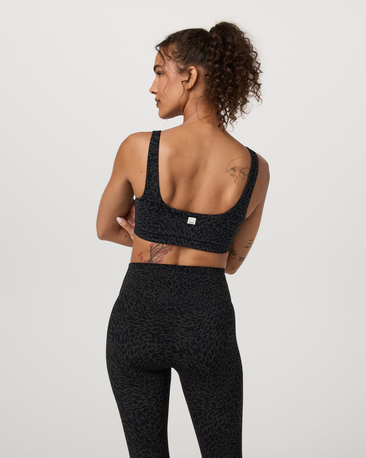 Women Vuori Vuori AllTheForm™ Bra Black Blurred Torrent Sports Bra