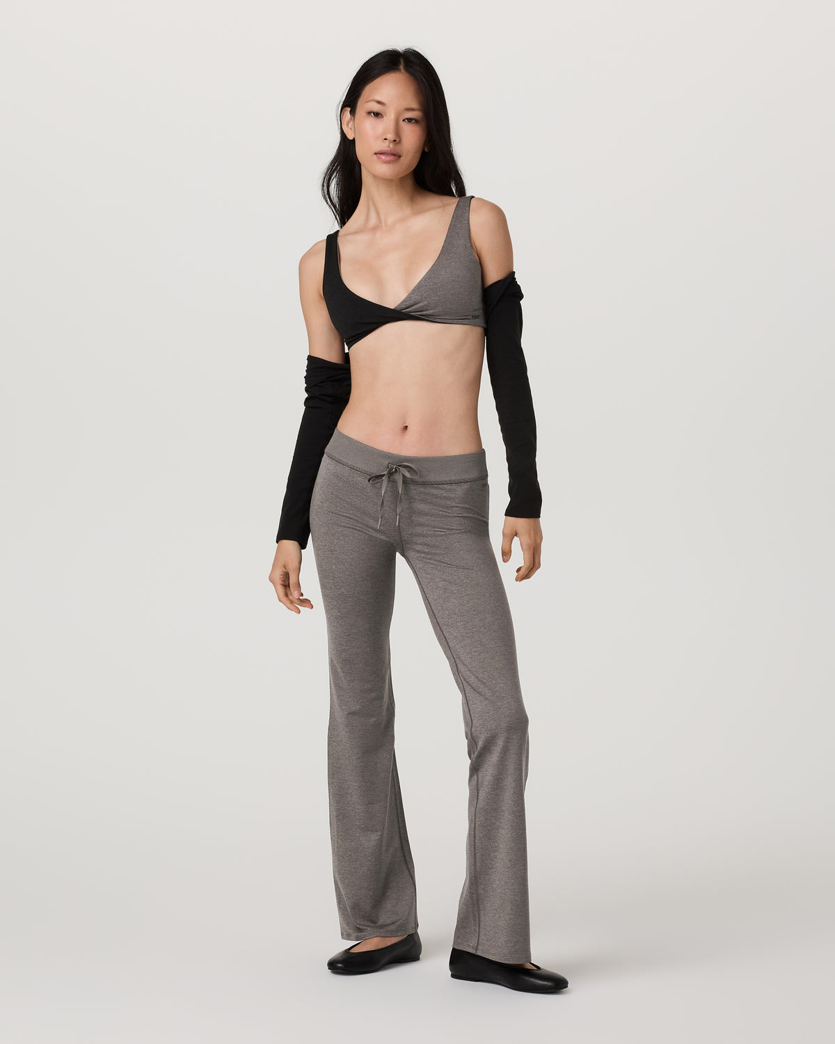 Women Vuori Halo Reversible Bra Women's Chia Heather Sports Bra