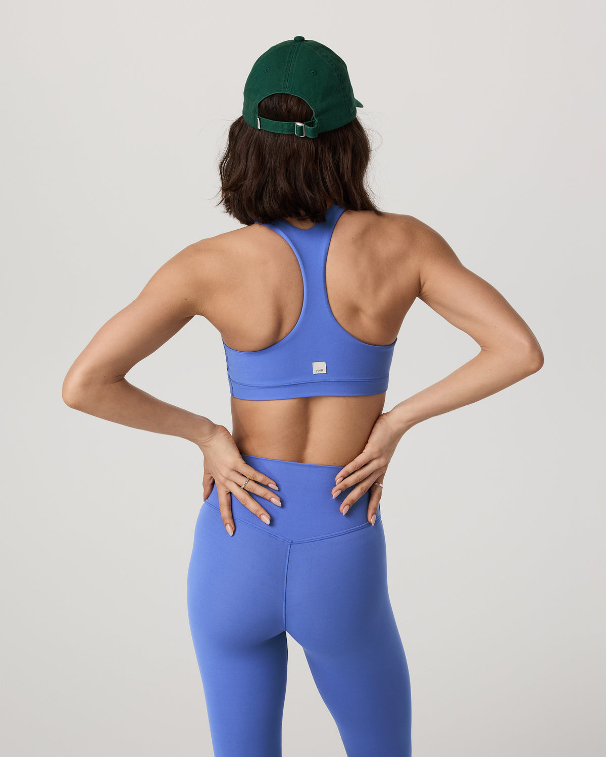 Women Vuori Vuori AllTheForm™ High Neck Bra Bright Iris Sports Bra