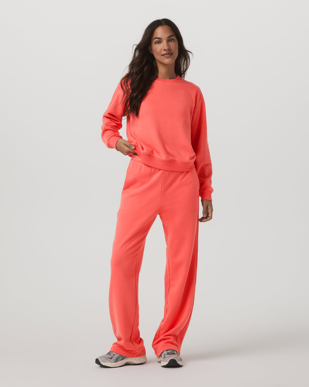 Women|New Vuori Sedona Straight Leg Sweatpant Women's Bright Coral Pant