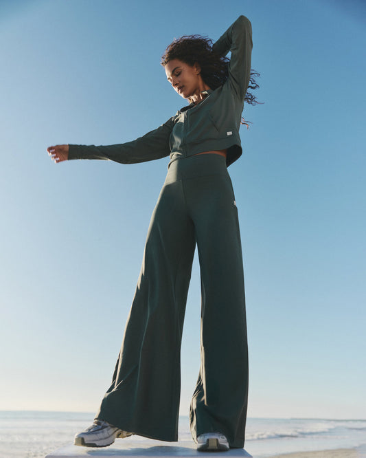 Women|New Vuori Halo Easy Wideleg Pant Women's Agate Green Wideleg Pant