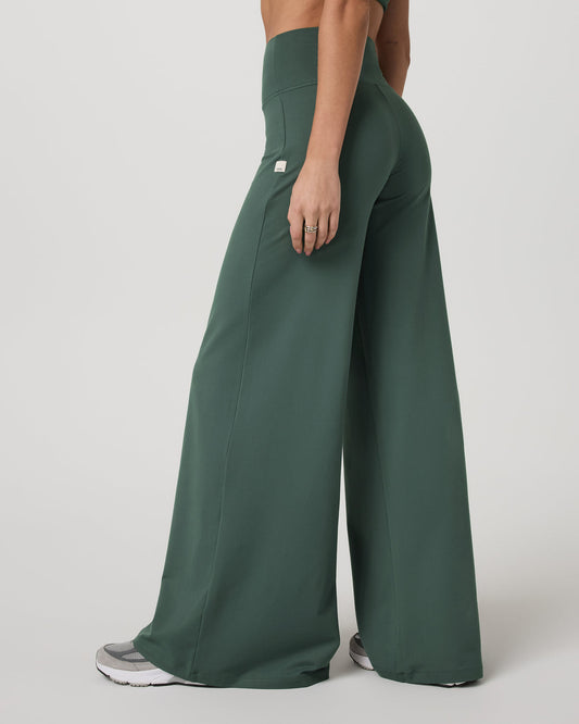 Women|New Vuori Halo Easy Wideleg Pant - Long Women's Agate Green Pants