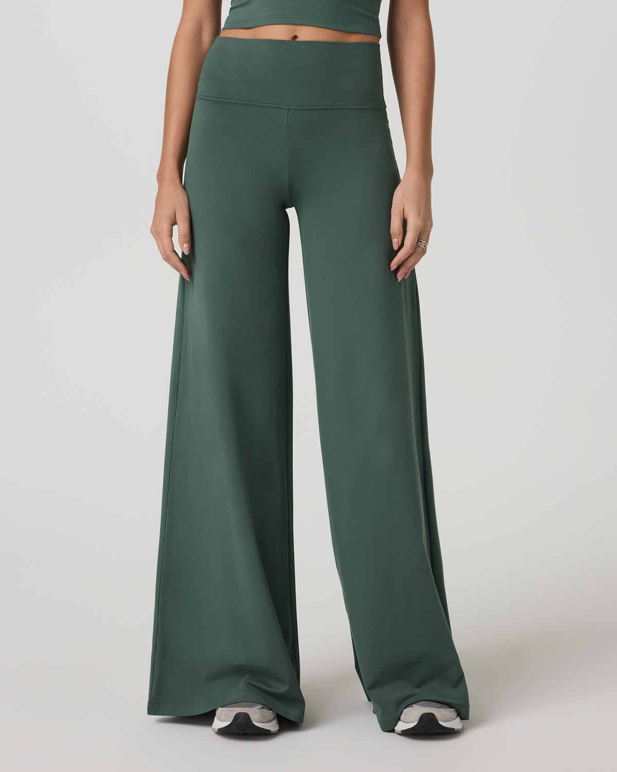 Women|New Vuori Halo Easy Wideleg Pant - Long Women's Agate Green Pants