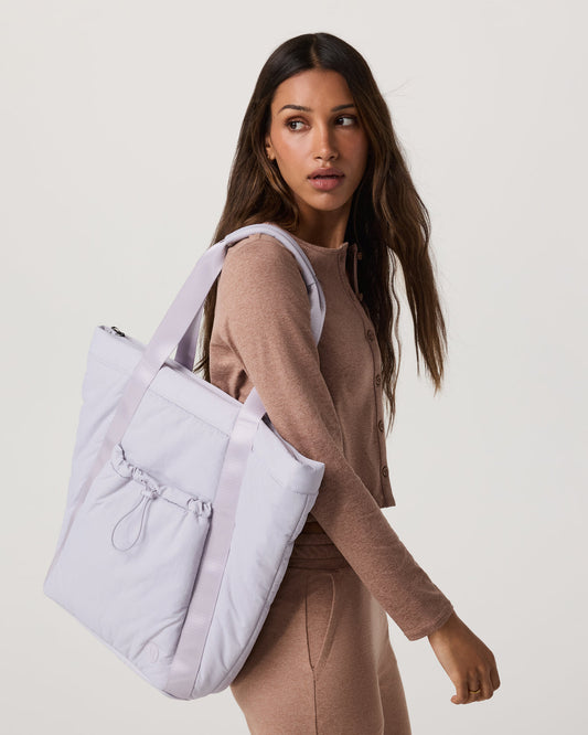 Women|Men|Accessories Vuori All Around Tote Large Tote Bag in Lavender Ice