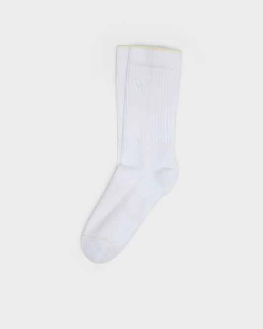 Women|Men|Accessories Vuori V1 Crew Sock White Crew Socks Clothing