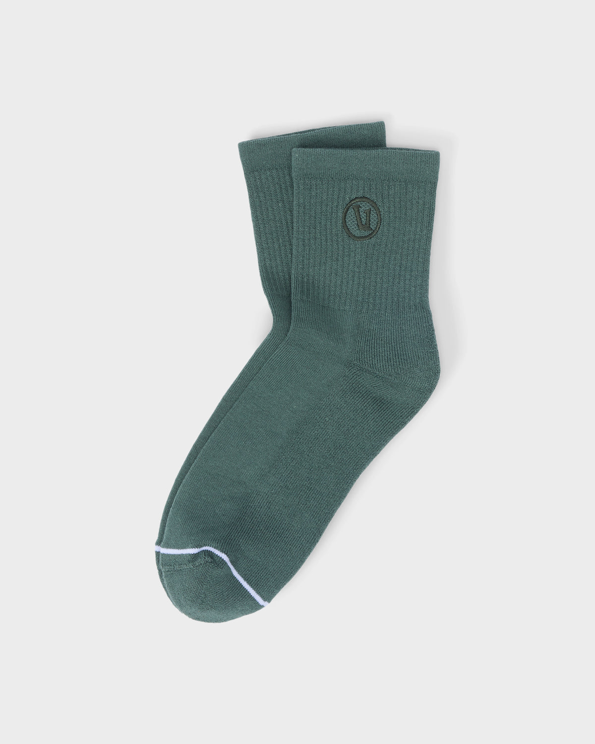 Women|Men|Accessories|New Vuori Half Crew Sock 2.0 Agate Green Performance Socks