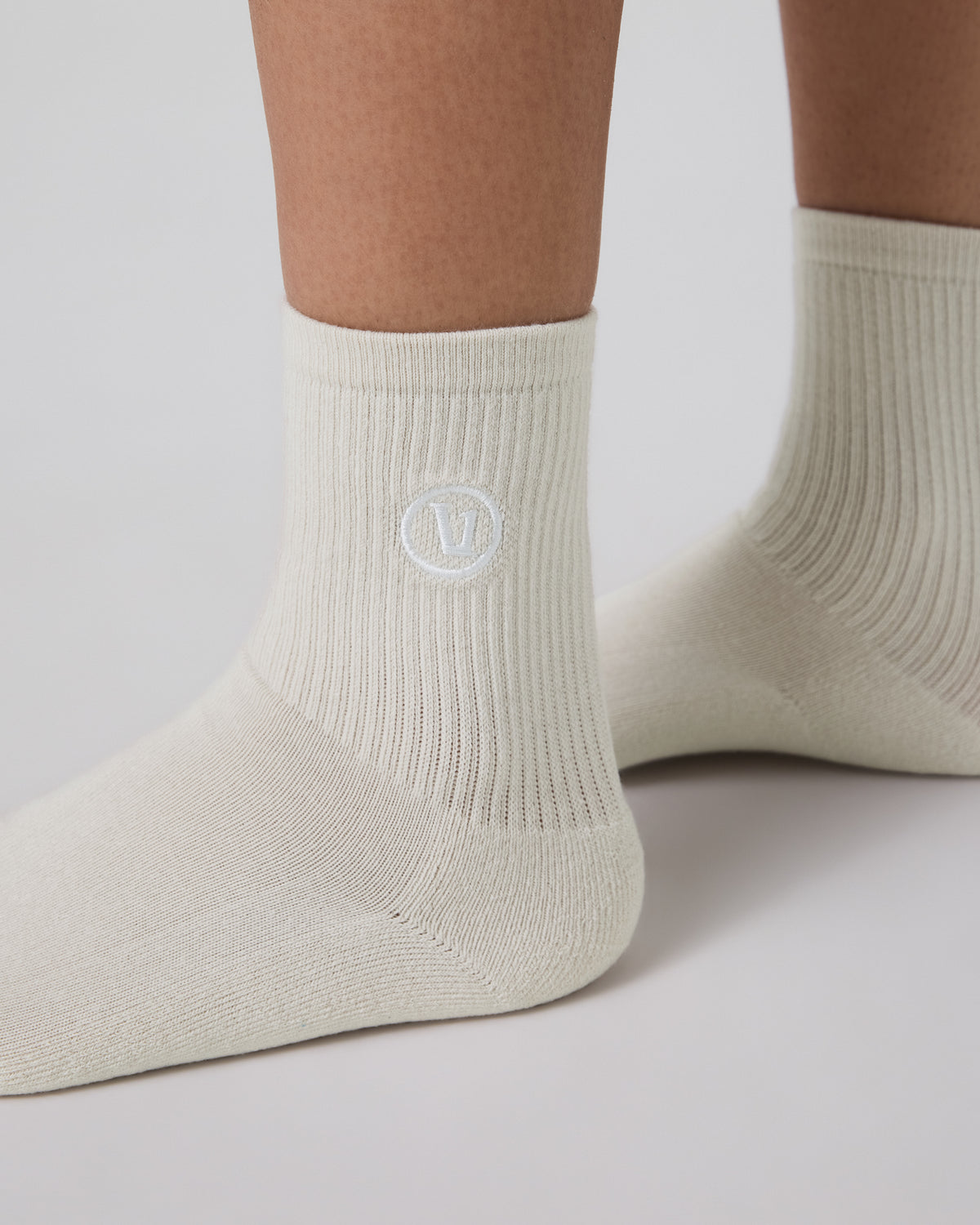 Women|Men|Accessories Vuori Half Crew Sock Salt Heather