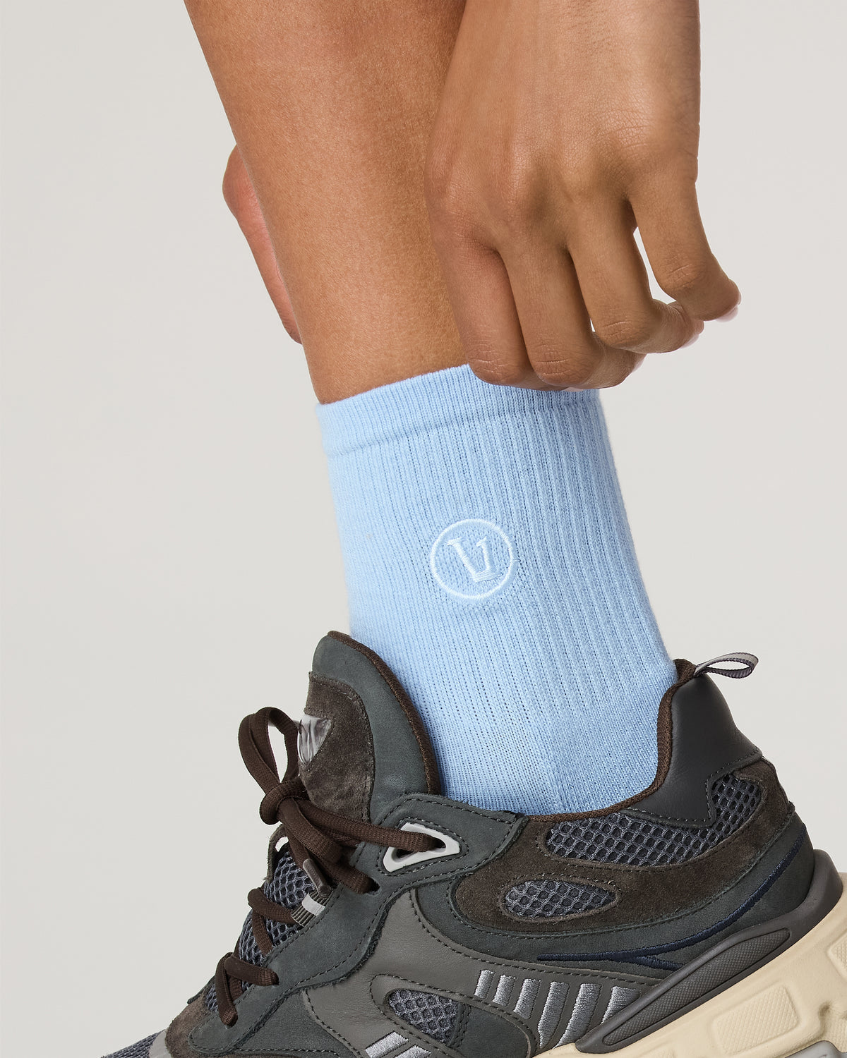 Women|Men|Accessories Vuori Half Crew Sock Crystal Blue Socks