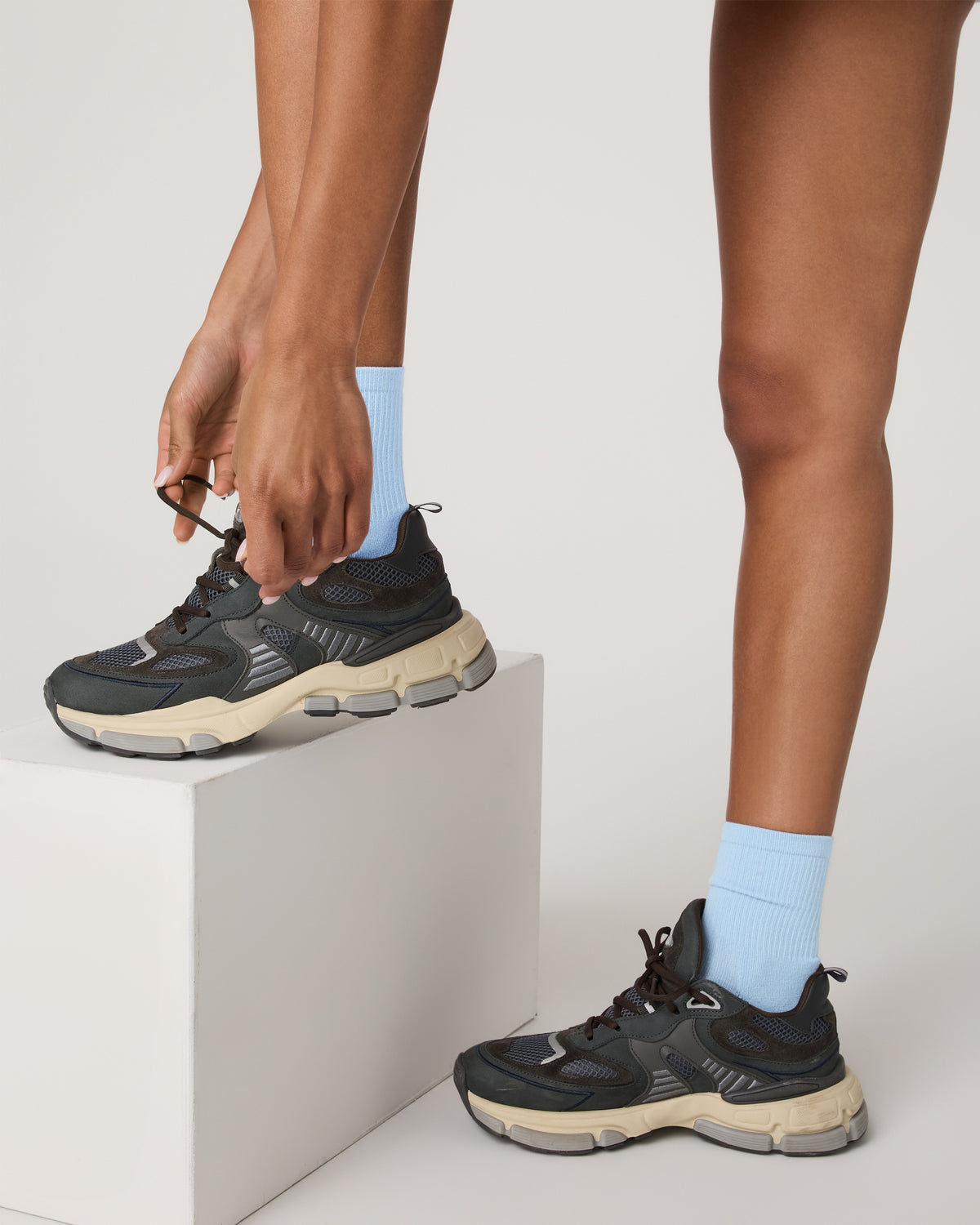 Women|Men|Accessories Vuori Half Crew Sock Crystal Blue Socks