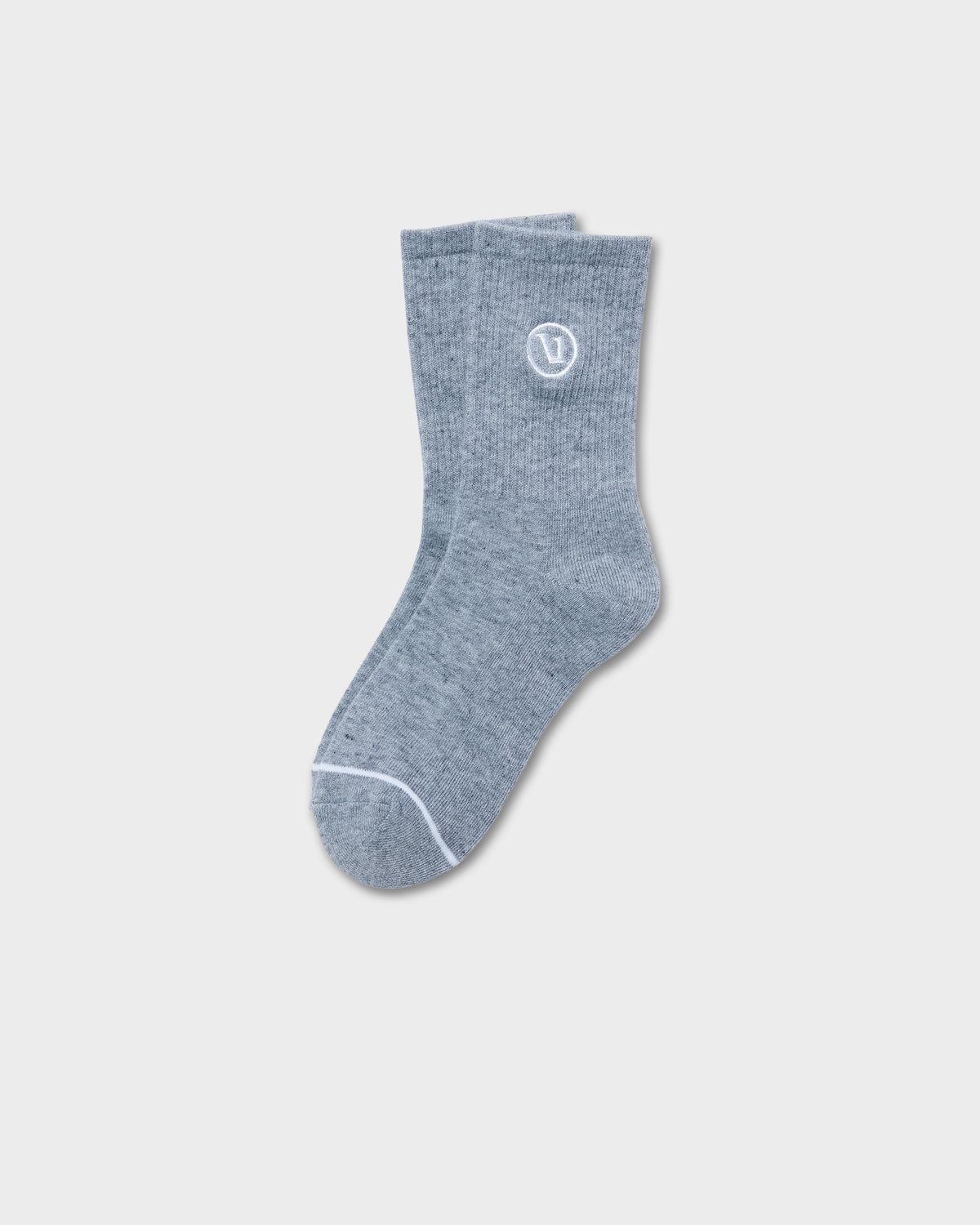 Women|Men|Accessories|New Vuori Half Crew Sock 2.0 Light Heather Grey Performance Socks