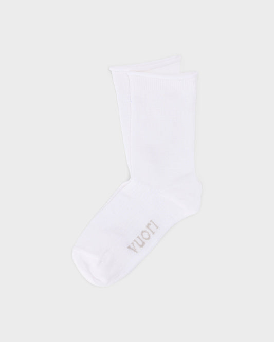 Women|Men|Accessories|New Vuori Quarter Crew Pointelle Sock Stylish White Socks
