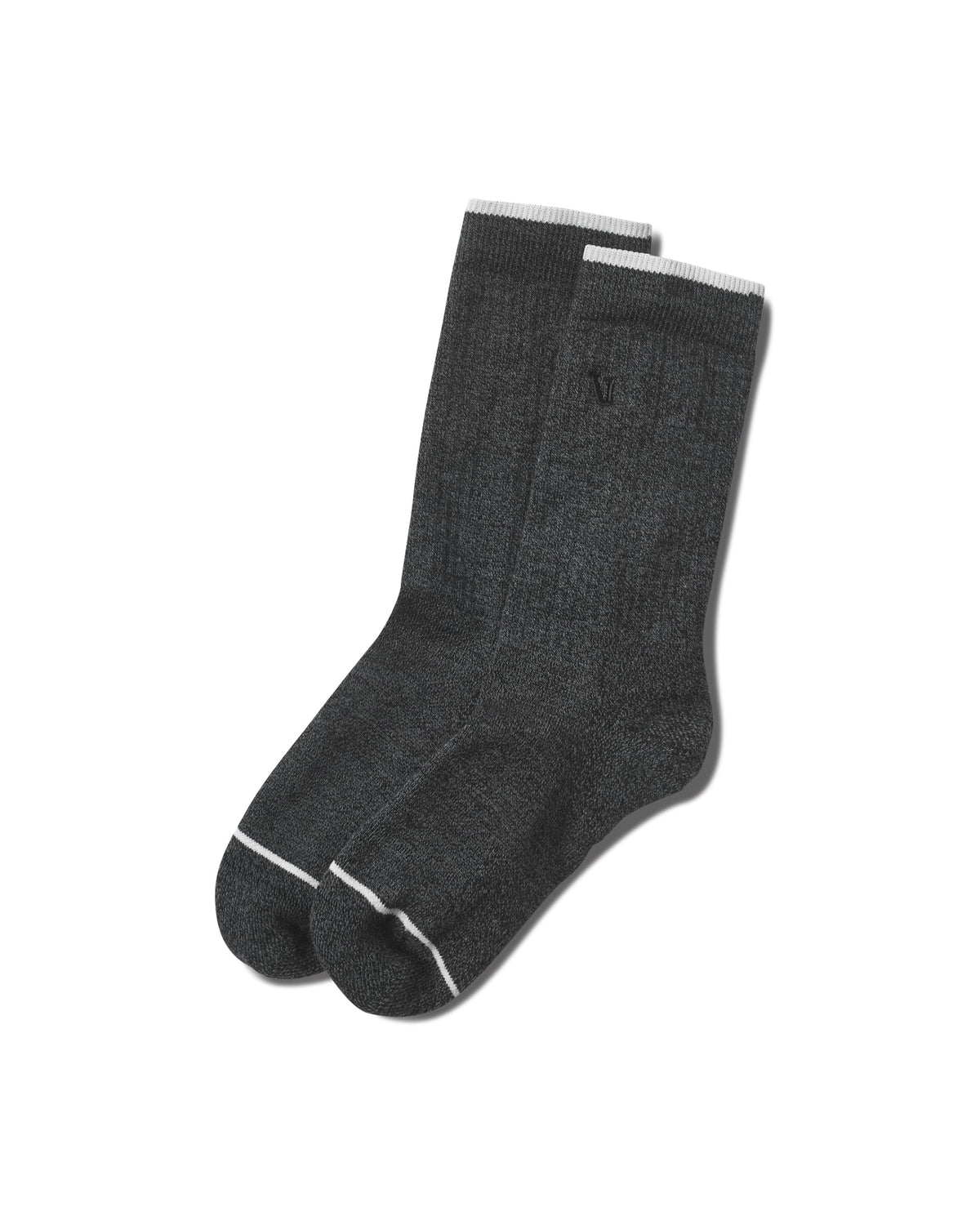 Women|Men|Accessories Vuori V1 Crew Sock Charcoal Heather