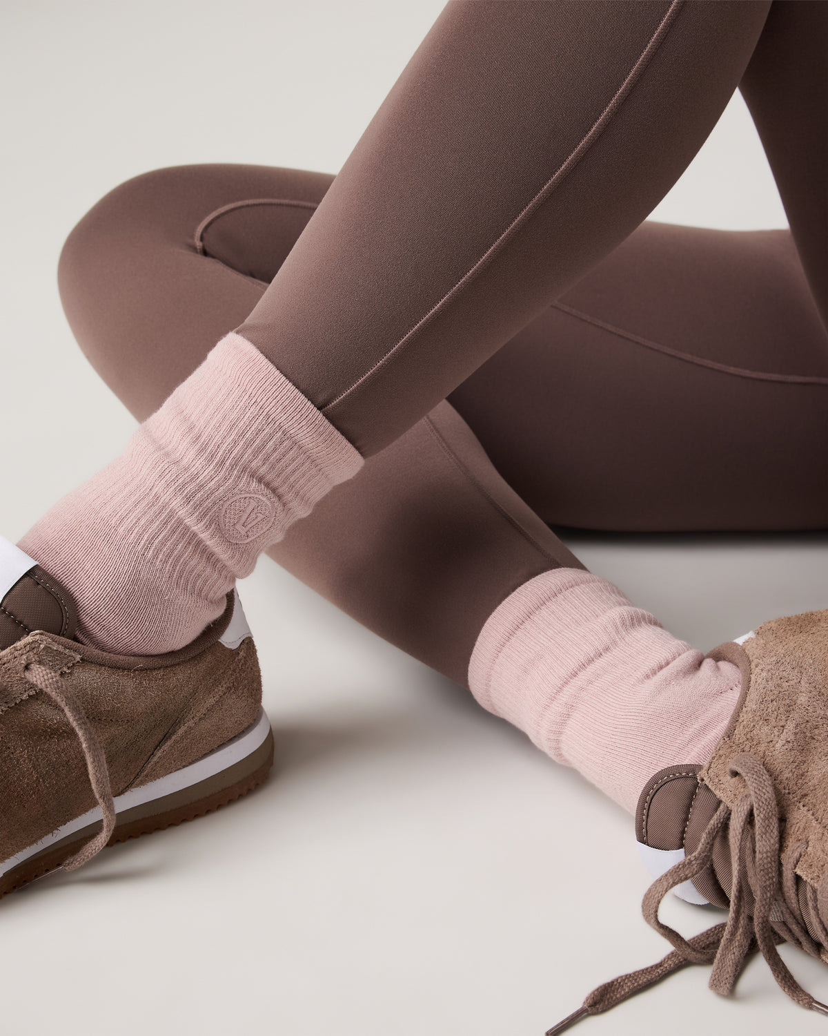 Women|Men|Accessories Vuori Half Crew Sock Vintage Rose Socks