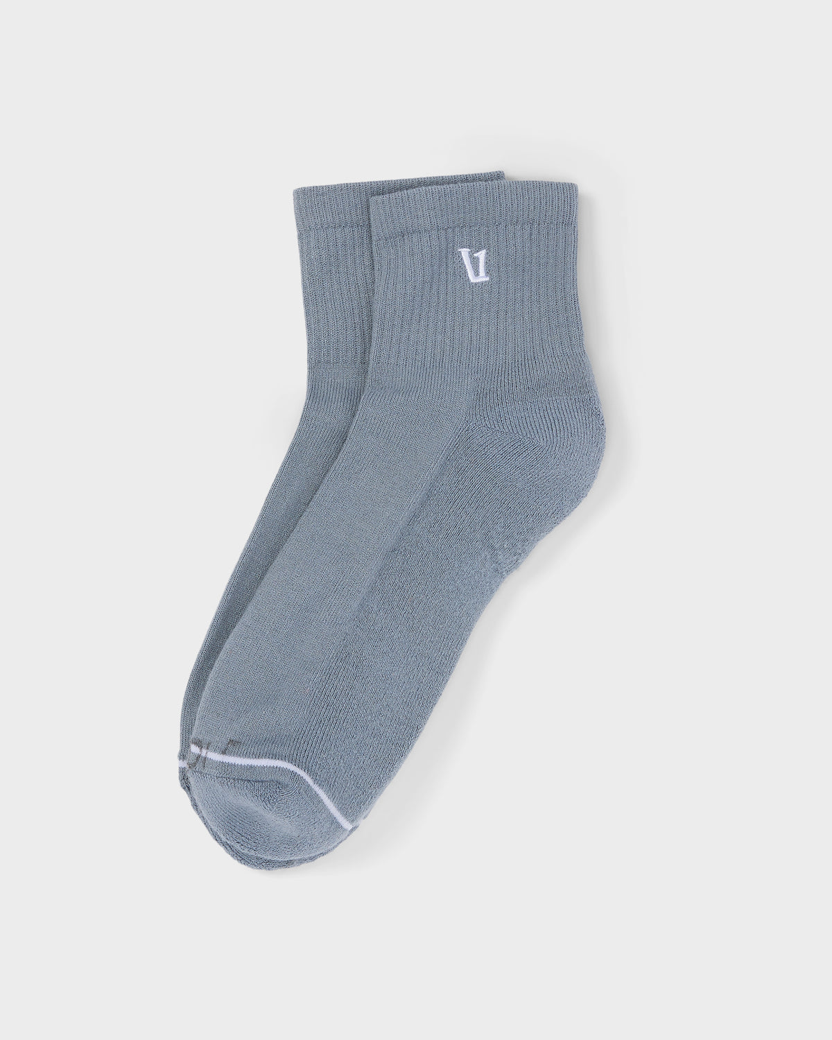 Women|Men|Accessories Vuori Quarter Crew V1 Sock Slate Blue Crew Socks
