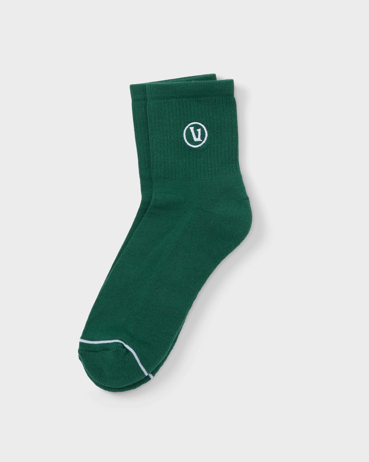 Women|Men|Accessories Vuori Half Crew Sock Viridian Socks