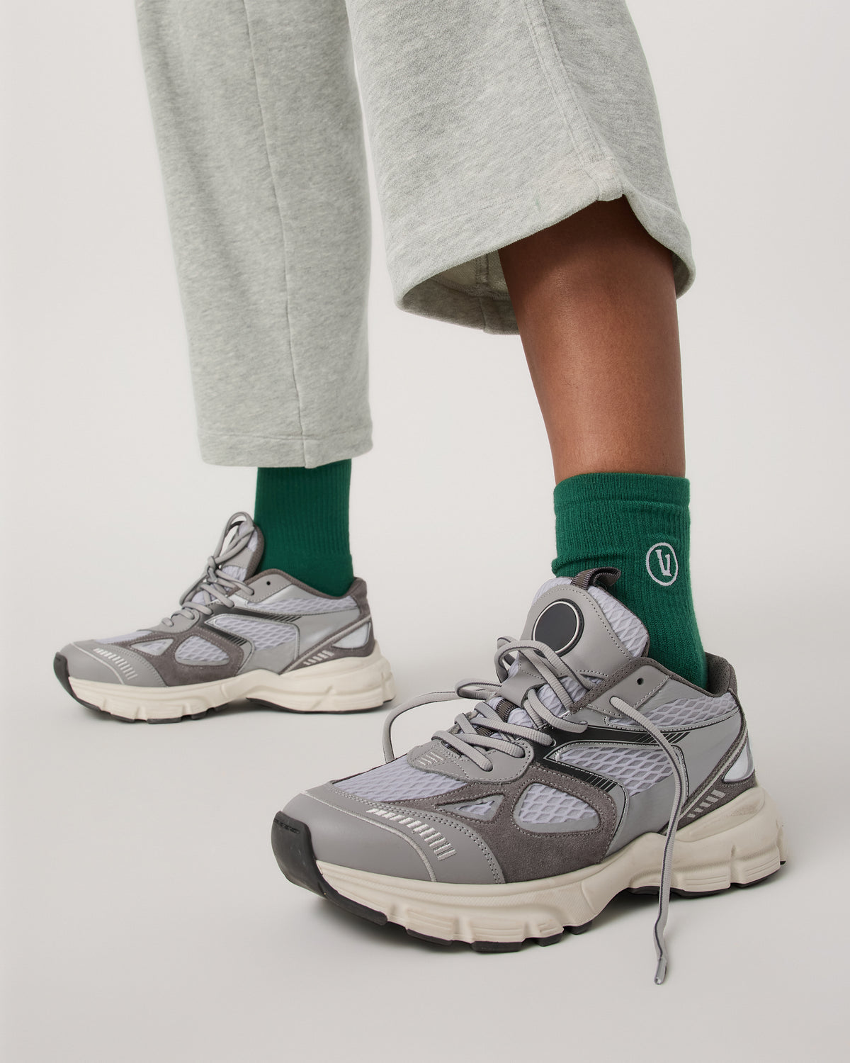Women|Men|Accessories Vuori Half Crew Sock Viridian Socks