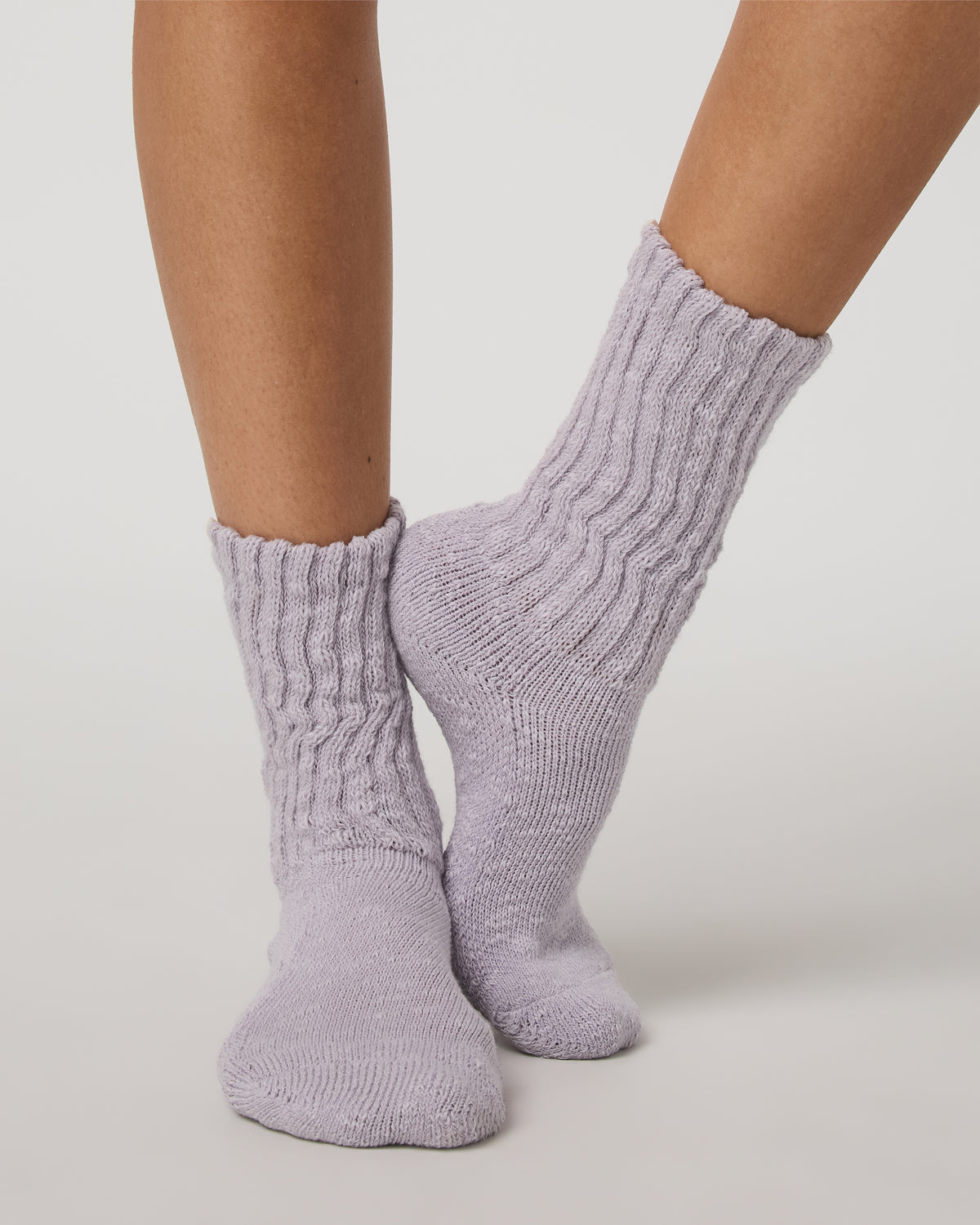 Women|Men|Accessories Vuori Cozy Sock Plush, Soft Lavender Ice Sock
