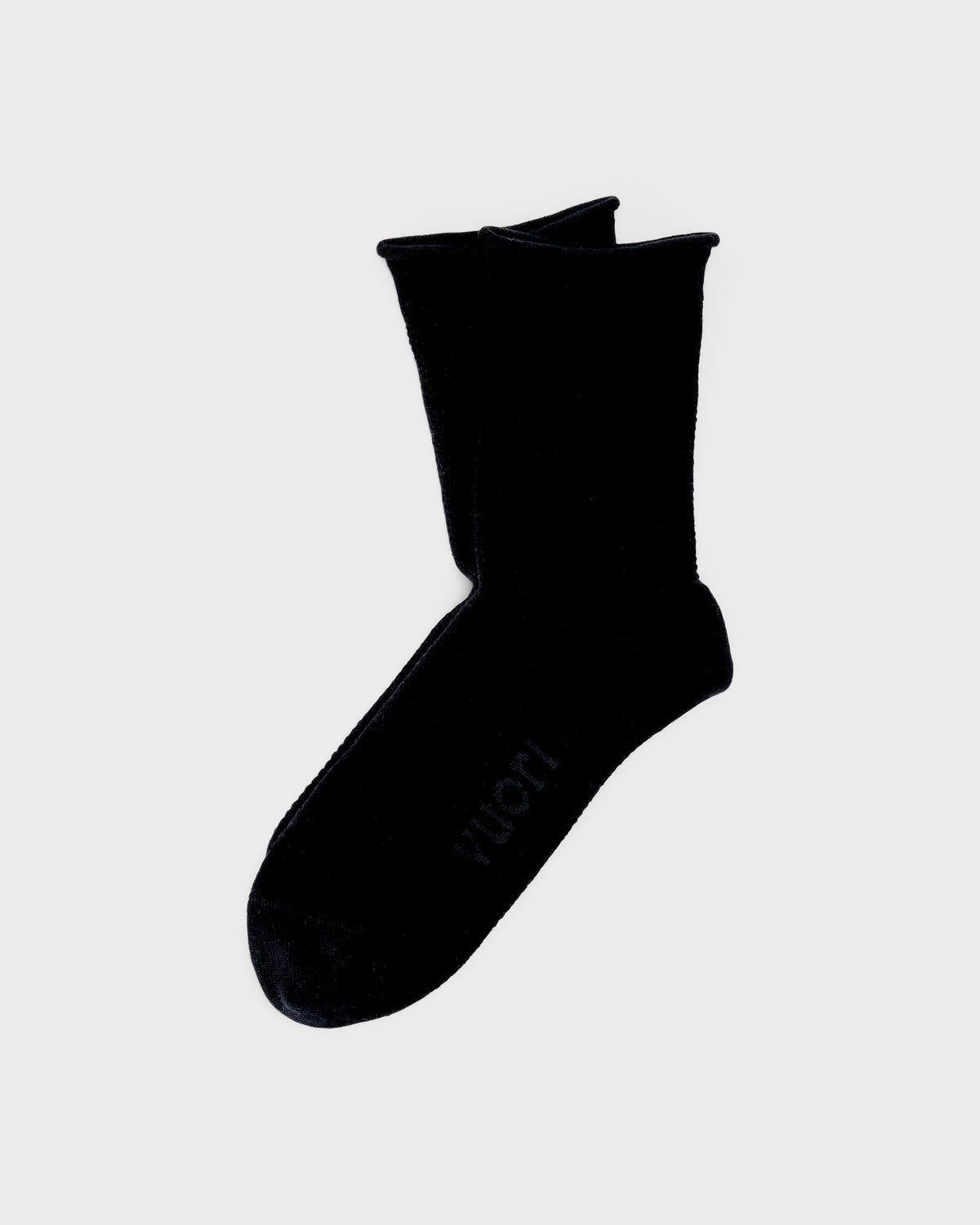 Women|Men|Accessories|New Vuori Quarter Crew Pointelle Sock Stylish Black Socks