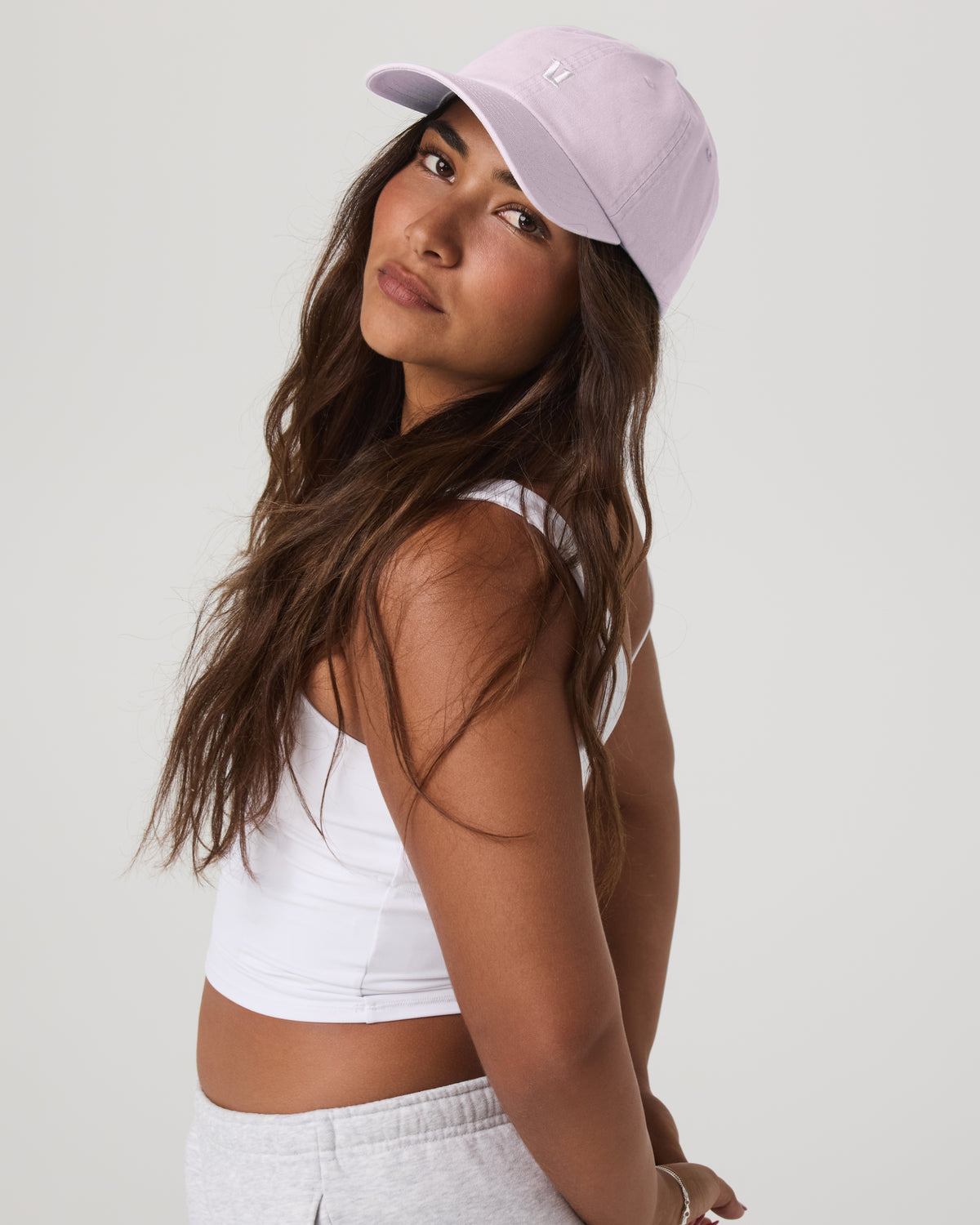Women|Men|Accessories|New Vuori Vuori Dad Hat Classic Lilac Breeze All-Cotton Dad Cap