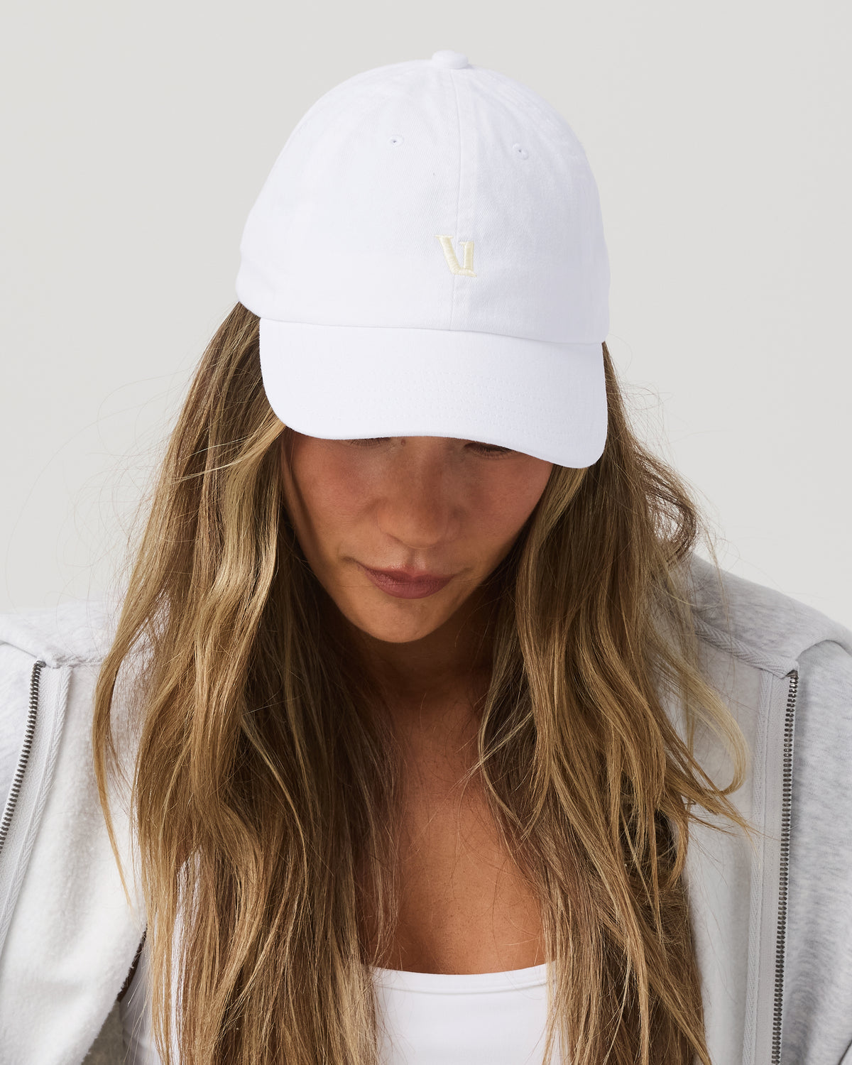 Women|Men|Accessories Vuori Vuori Dad Hat Low Profile White Hat