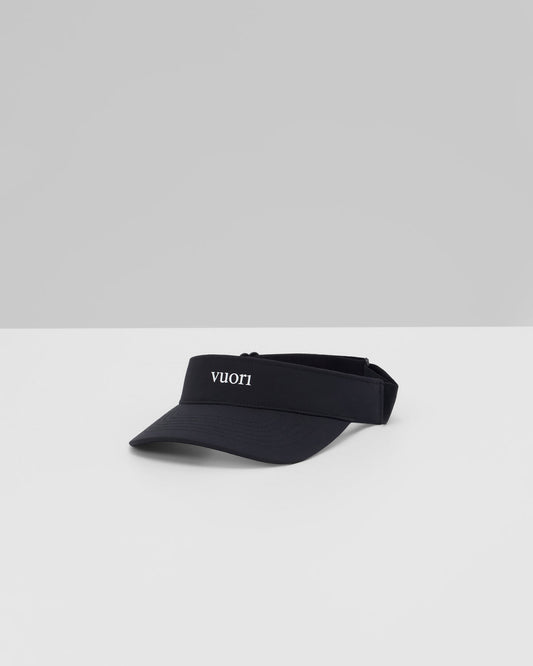 Women|Men|Accessories Vuori Topspin Visor 2.0 Black