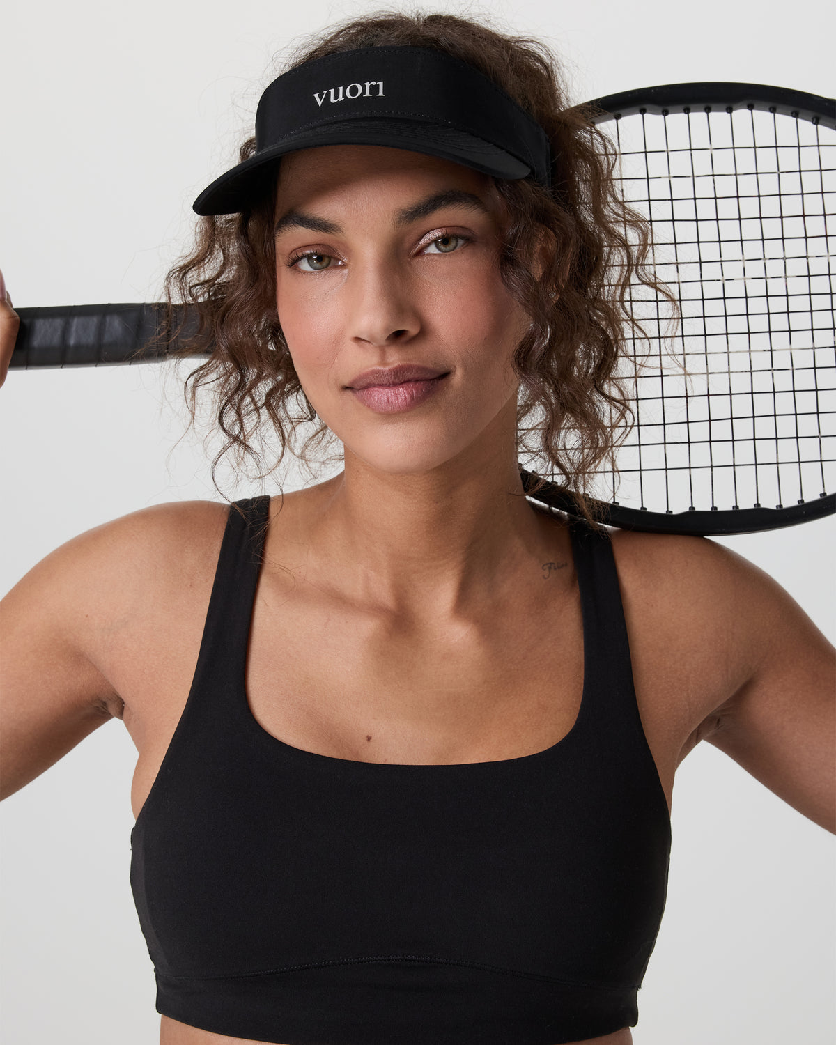 Women|Men|Accessories Vuori Topspin Visor 2.0 Black