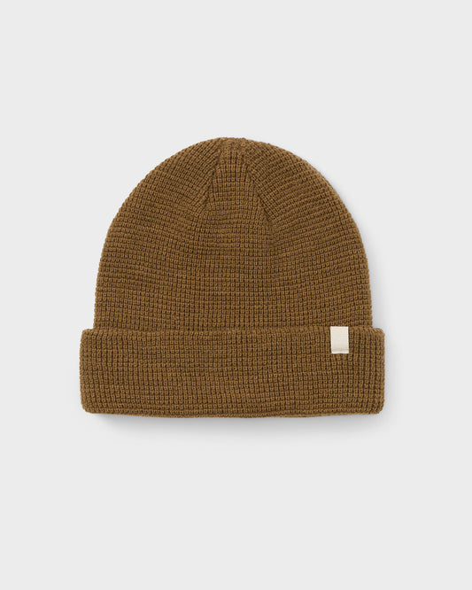 Women|Men|Accessories Vuori Alpine Waffle Beanie Tobacco Knit Beanie