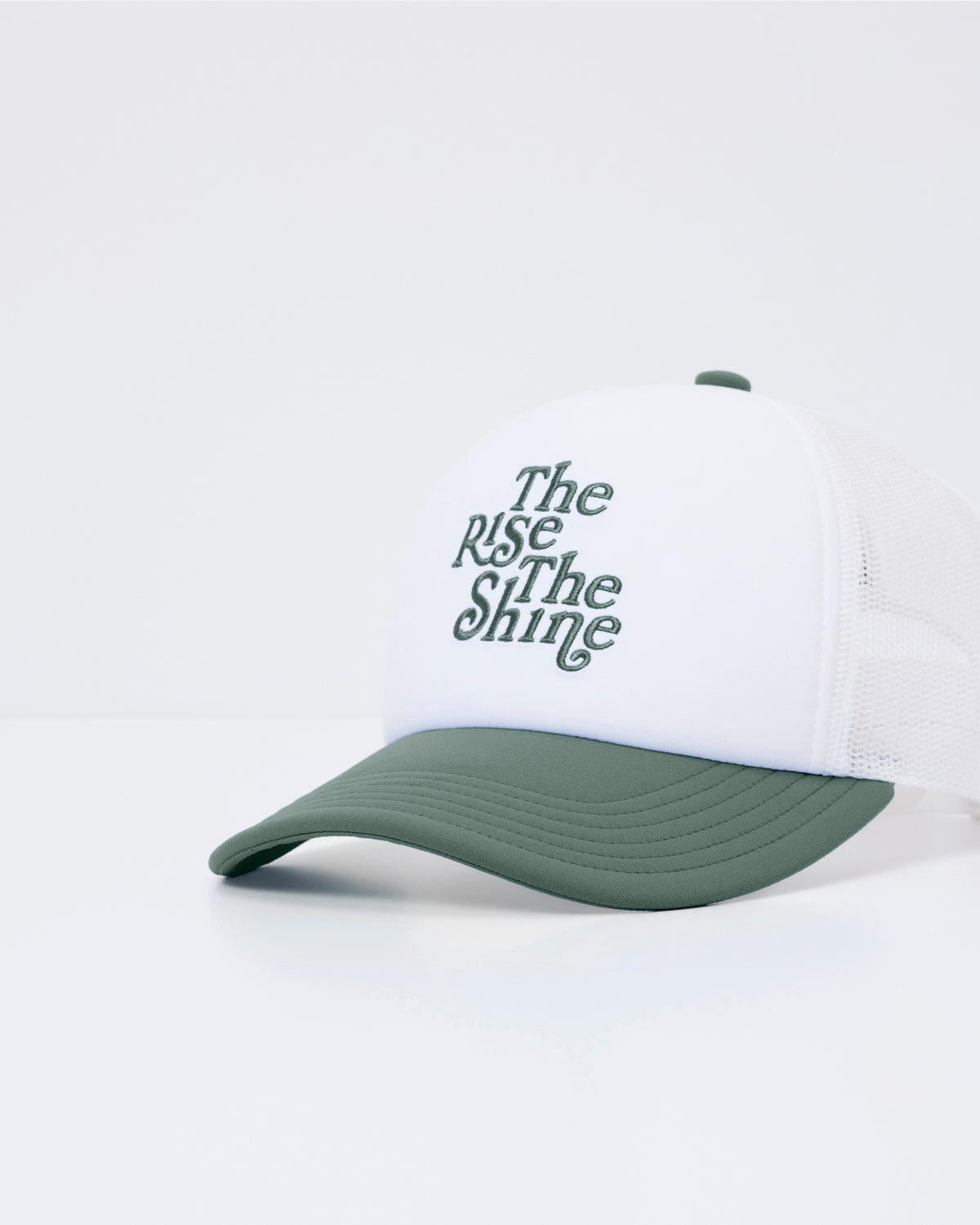 Women|Men|Accessories|New Vuori The Rise The Shine Trucker Hat Agate Green Trucker Hat