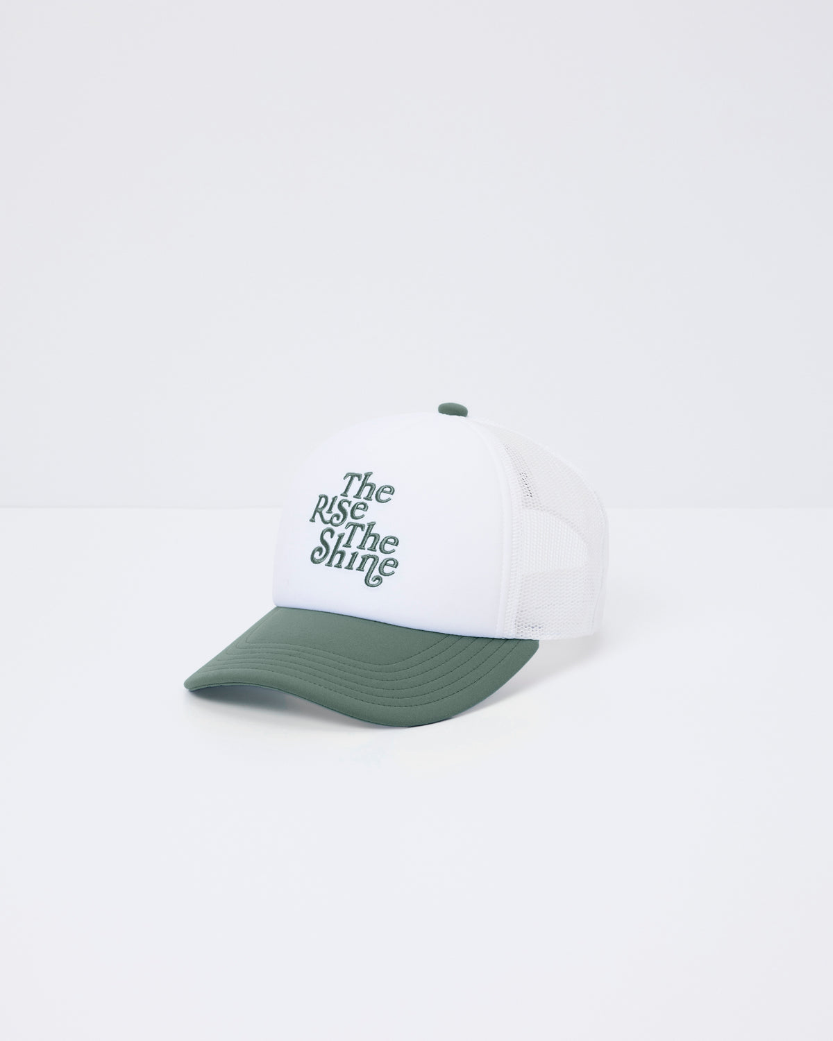 Women|Men|Accessories|New Vuori The Rise The Shine Trucker Hat Agate Green Trucker Hat