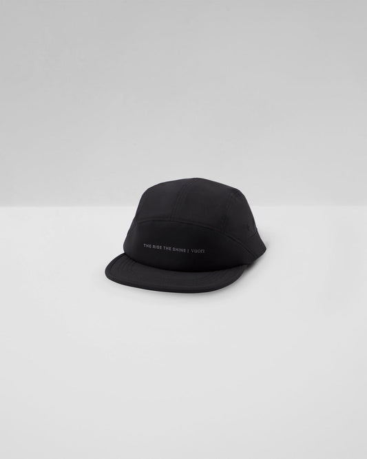 Women|Men|Accessories Vuori Trail Run Cap Black 7-Panel Running Hat