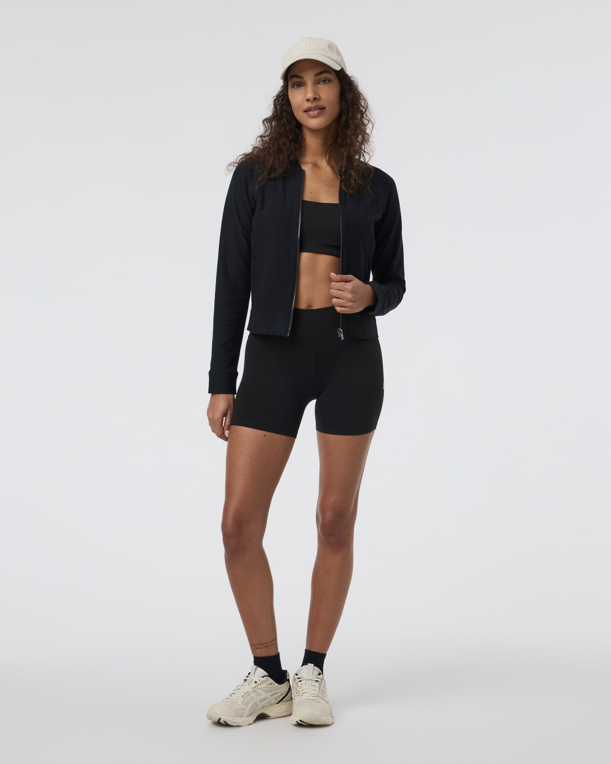 Women Vuori Elevation Track Jacket Black Heather