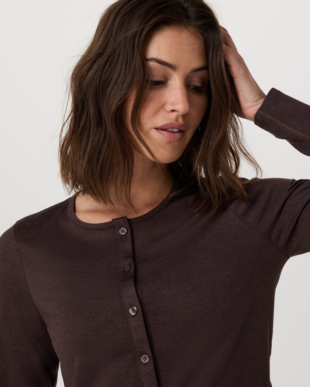 Women Vuori Halo Cardigan 2.0 Java Heather