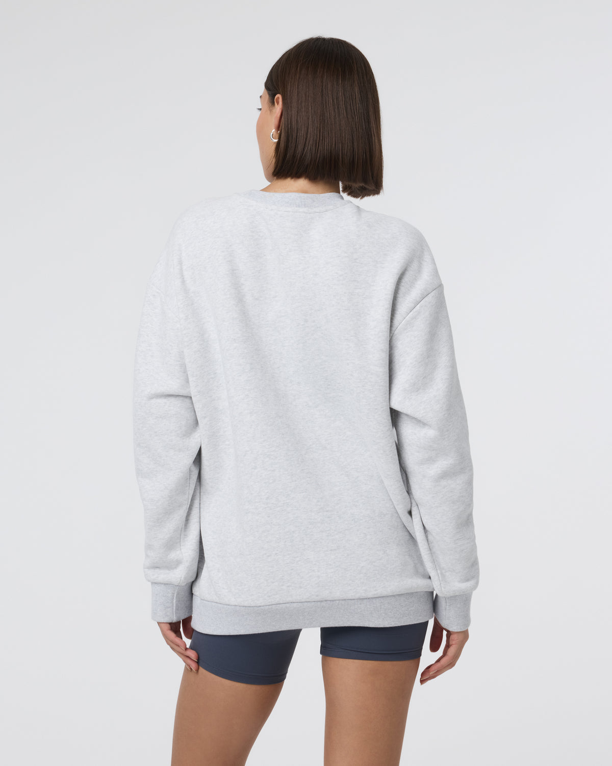 Women|Men Vuori Restore Oversized Crew 2.0 Pale Grey Heather
