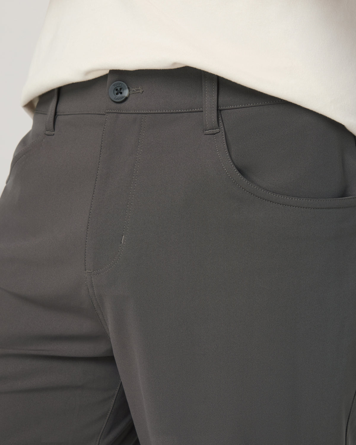 Men Vuori Meta Pant Classic Fit 30" Men's Warm Grey 5-Pocket Pant