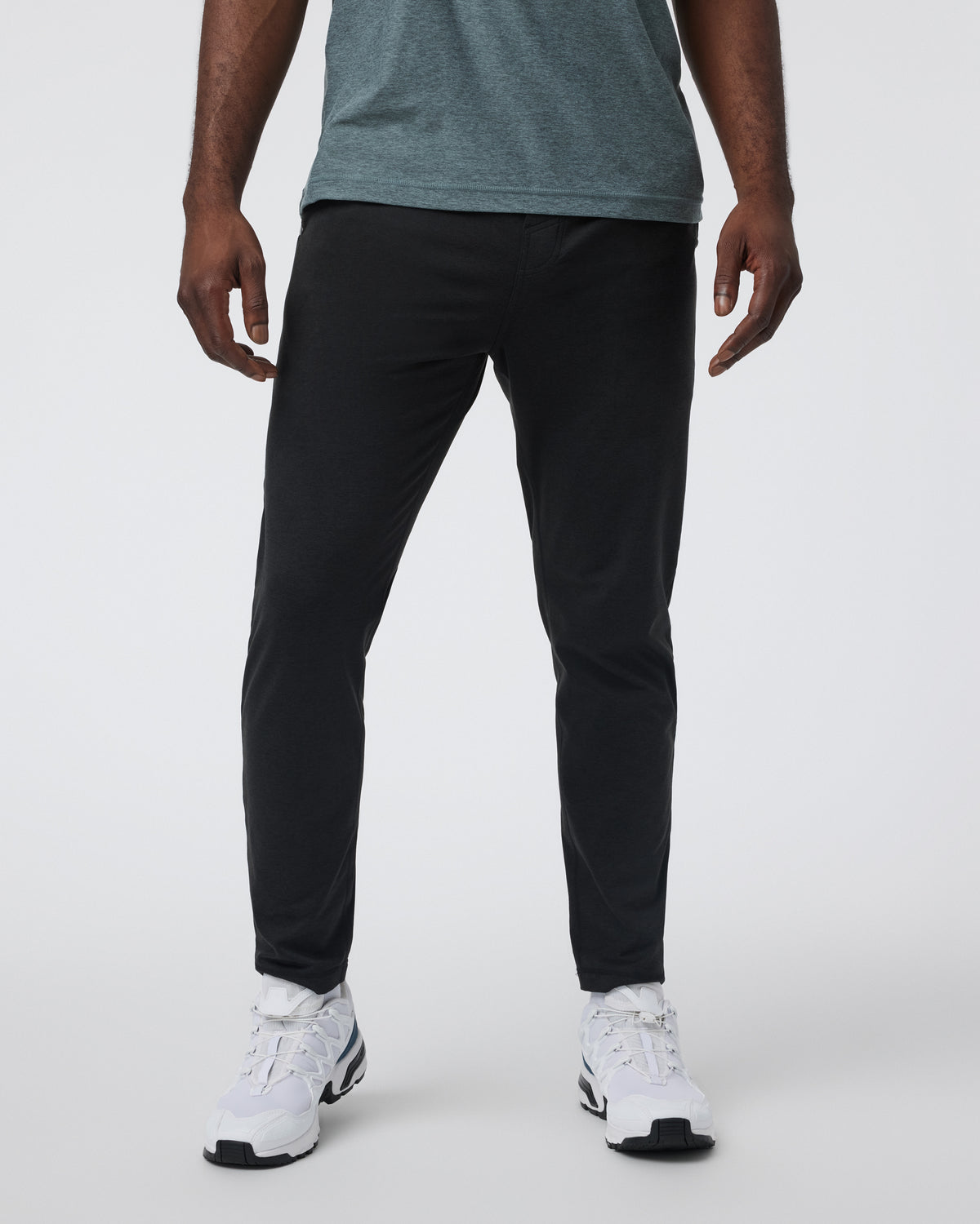 Men Vuori Coronado Pant Black Heather DreamKnit™ Warm Pants