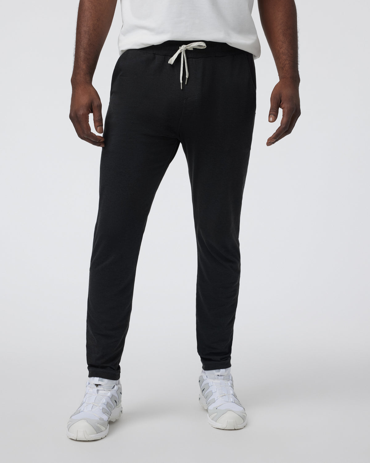 Men Vuori Ponto Performance Pant Black Heather Sweatpants