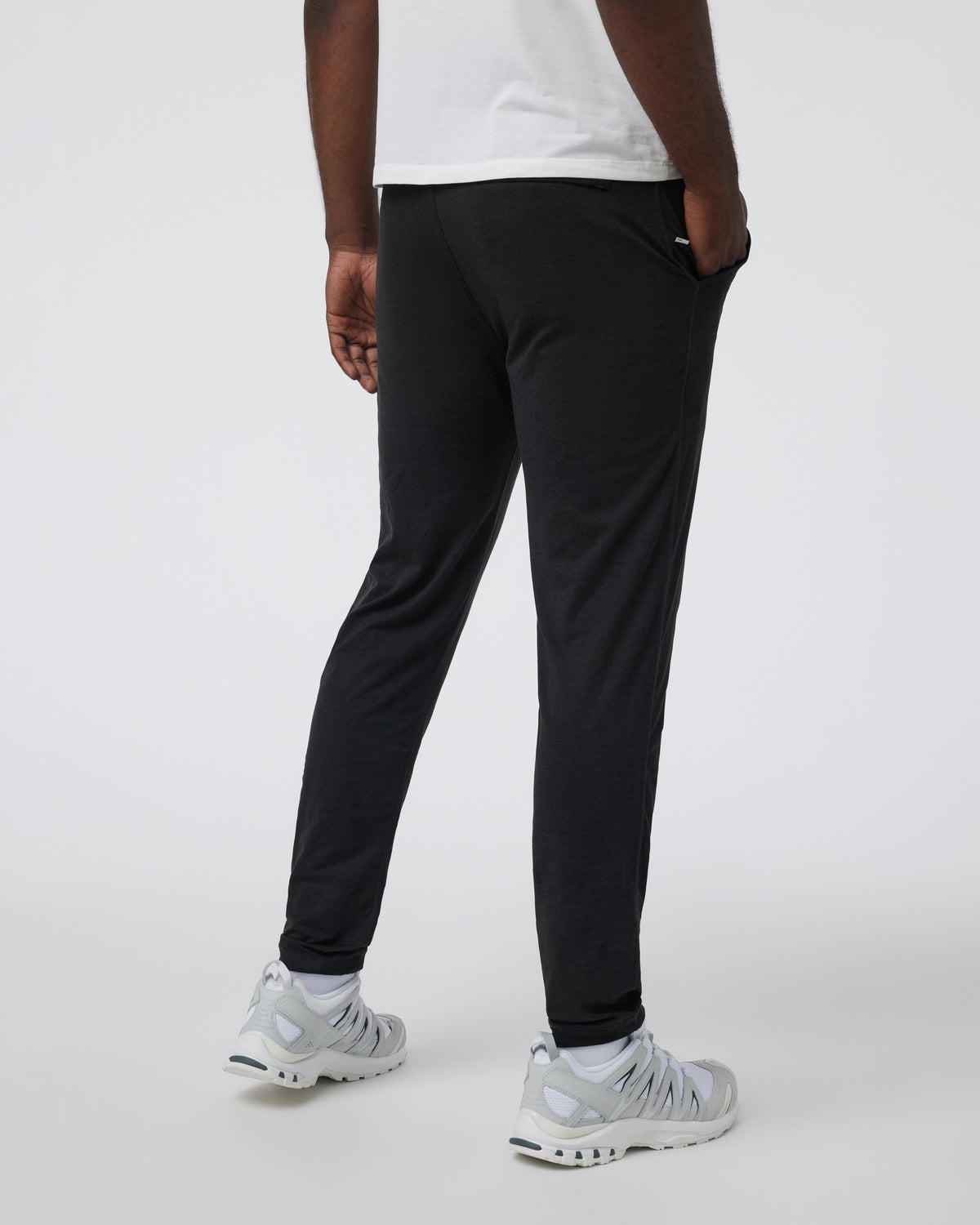 Men Vuori Ponto Performance Pant Black Heather Sweatpants