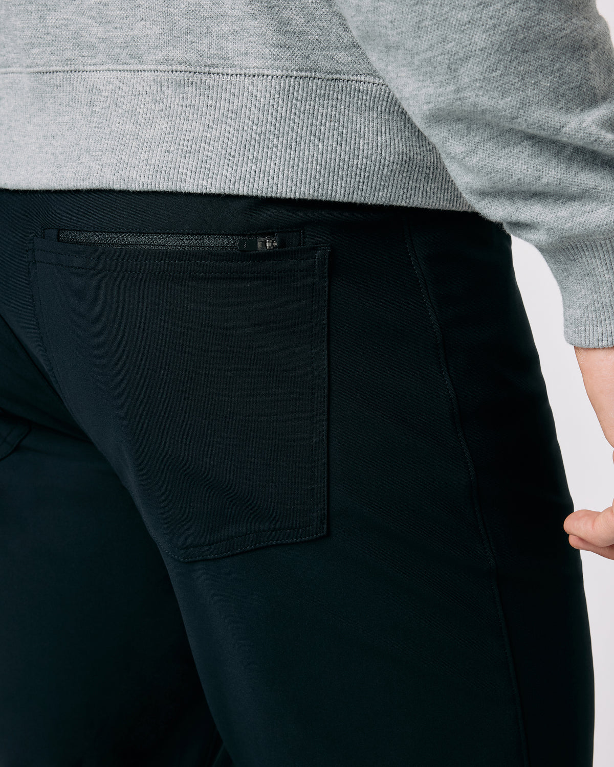 Men Vuori Meta Pant - 30" Black 5-Pocket Pants