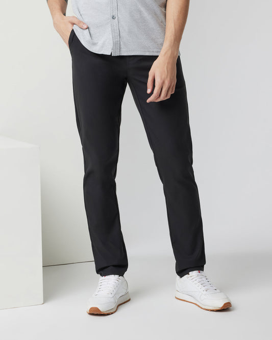 Men Vuori Cascade Tech Chino Pant 32" Men's Black Chinos