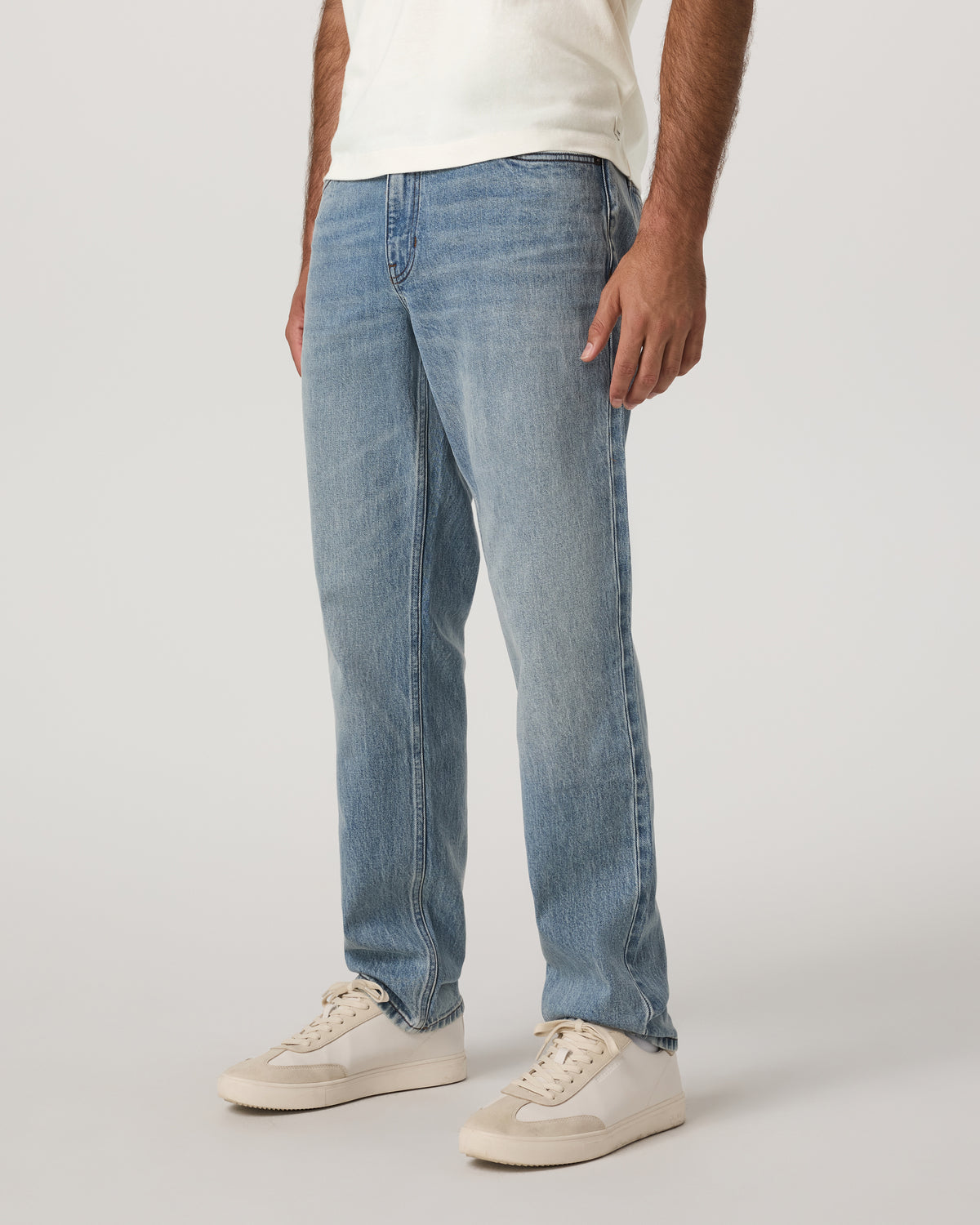 Men Vuori Vuori Vintage Jean Classic Fit 30" Light Wash Denim