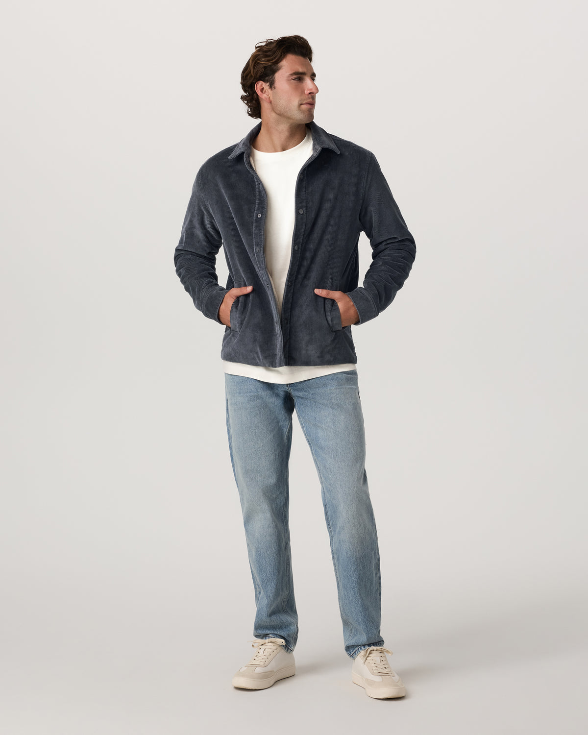Men Vuori Vuori Vintage Jean Classic Fit 30" Light Wash Denim