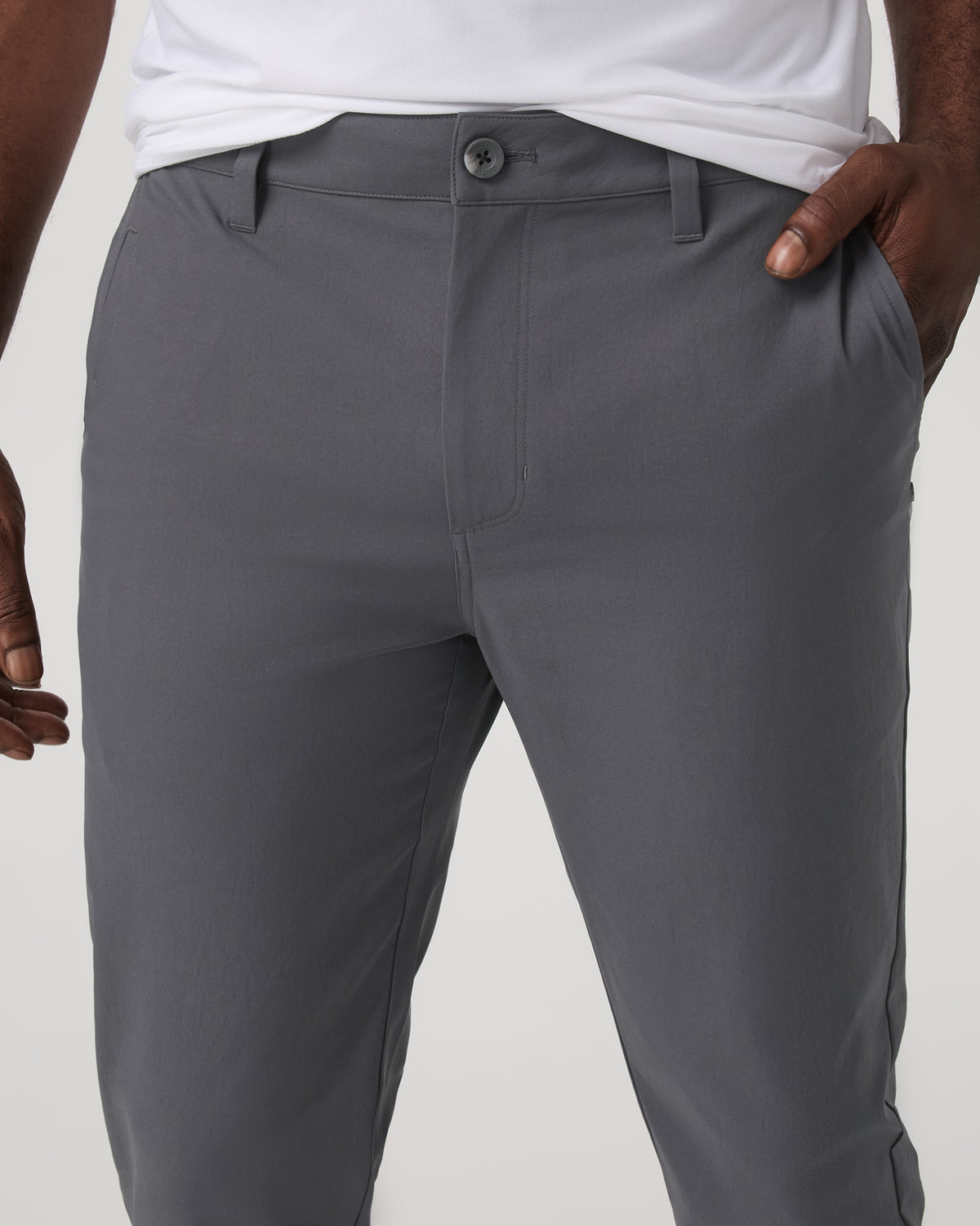 Men Vuori Cascade Tech Chino Pant Charcoal Chinos Clothing