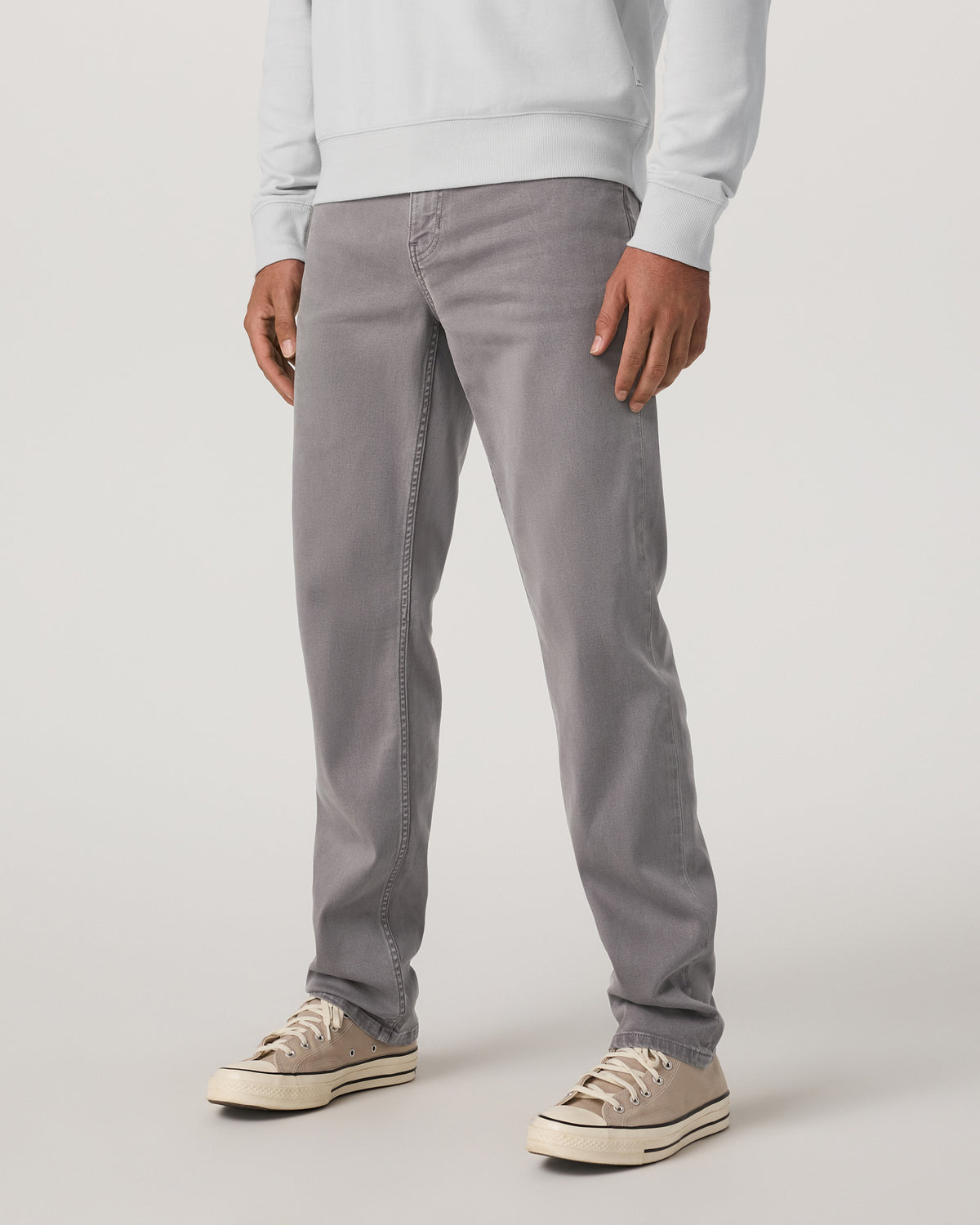 Men Vuori Benton Stretch Twill Pant Classic Fit 30" Cavern Grey Jeans