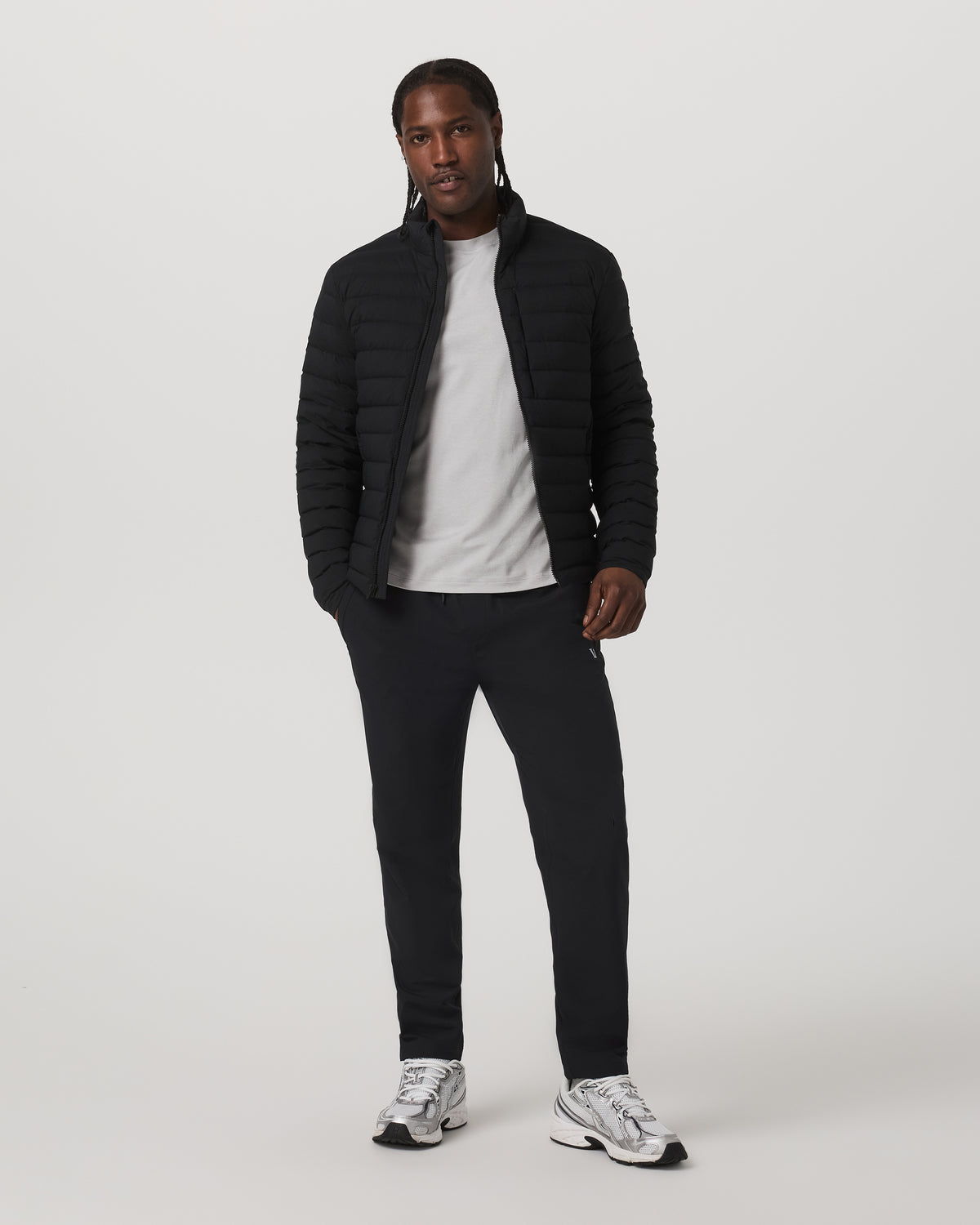 Men Vuori Train Tech HD Pant Classic 29" Men's Black Pants