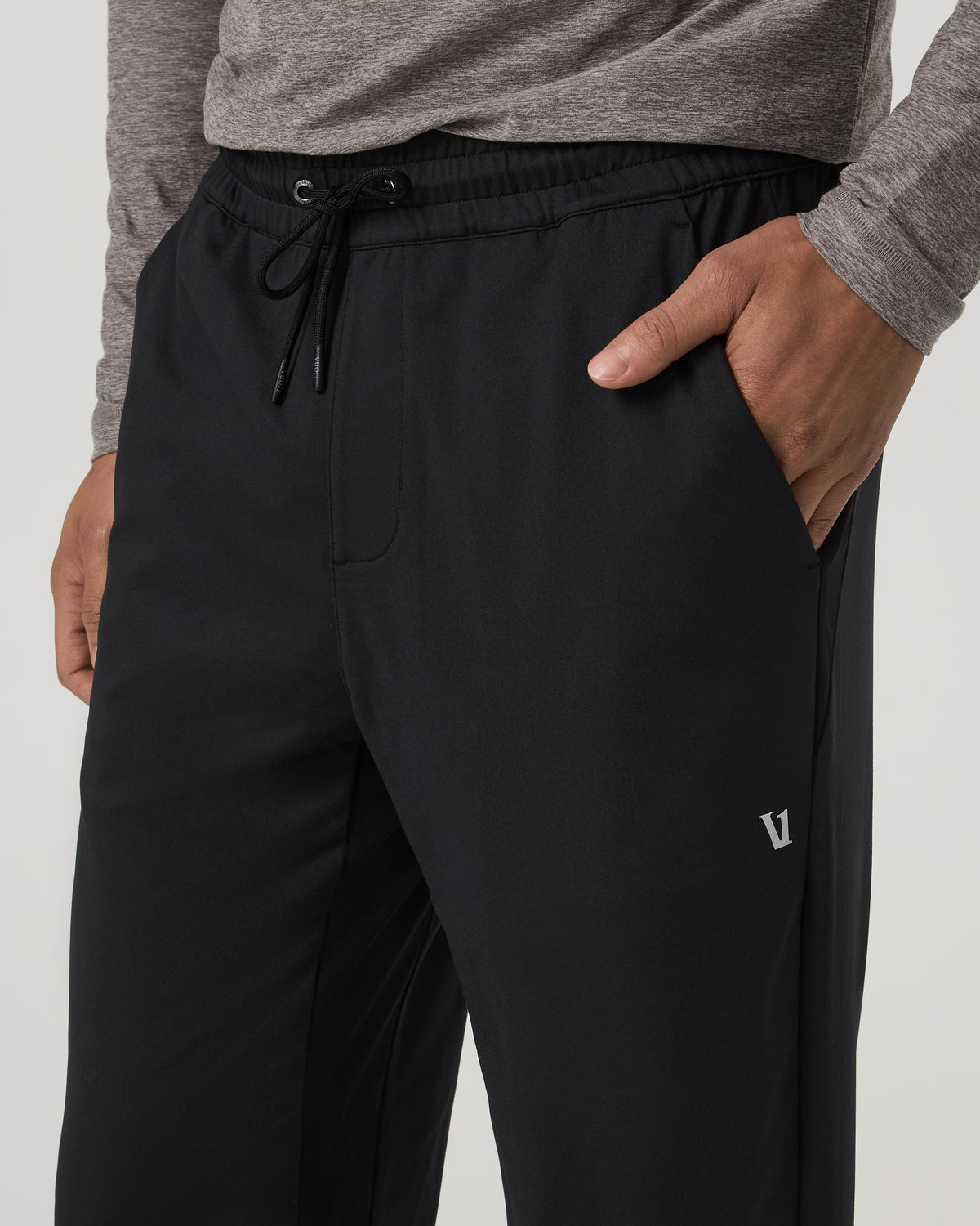 Men Vuori Sunday Performance Track Pant 30" Men's Black Pants