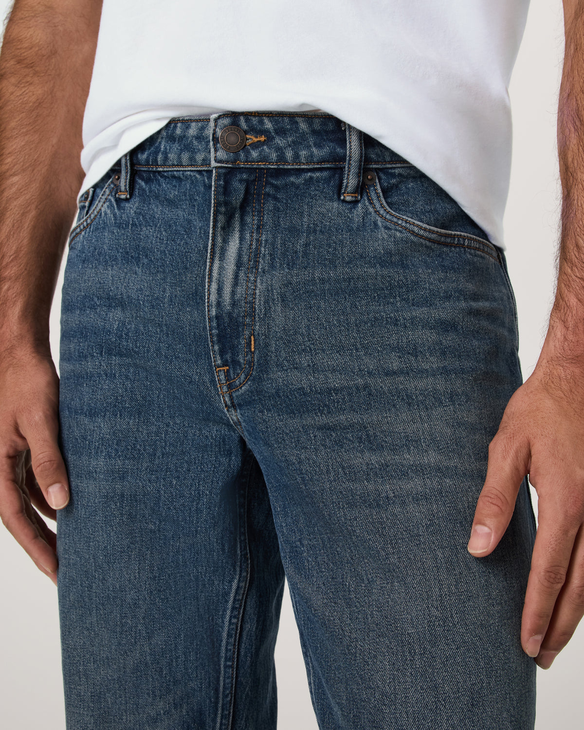 Men Vuori Vuori Vintage Jean Classic Fit 30" Medium Wash Denim