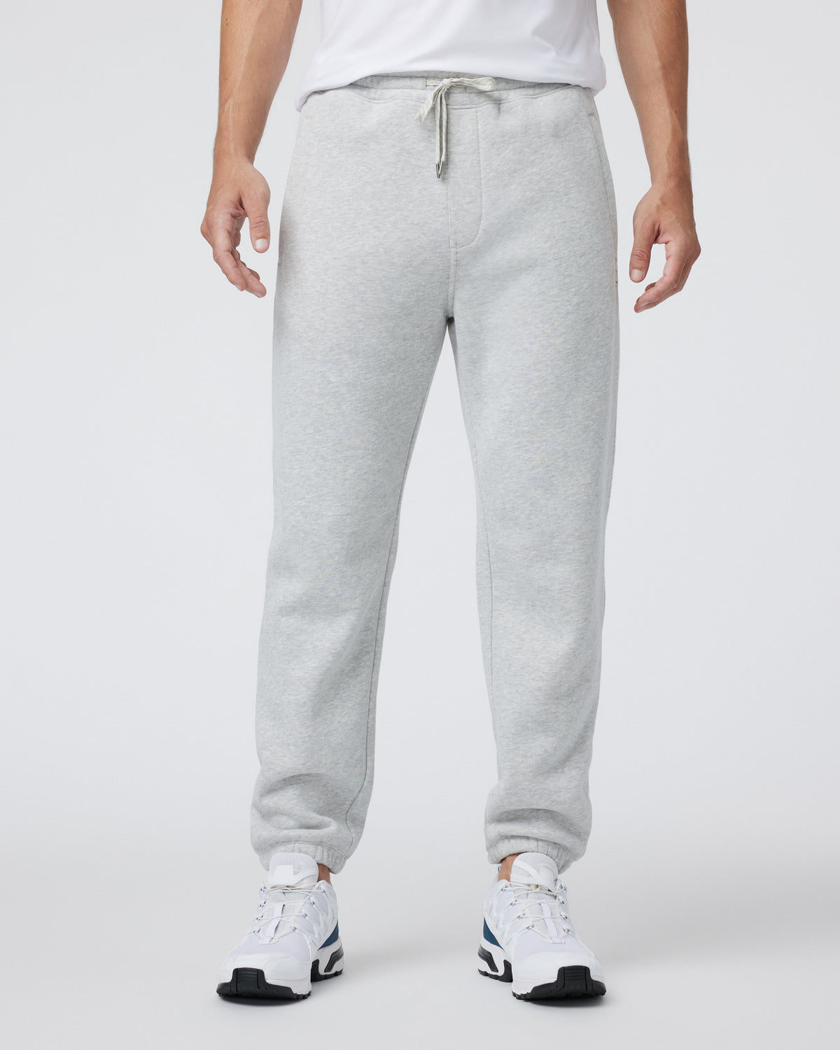 Men Vuori Seaside Sweatpant 28" Men's Light Heather Grey Sweatpant