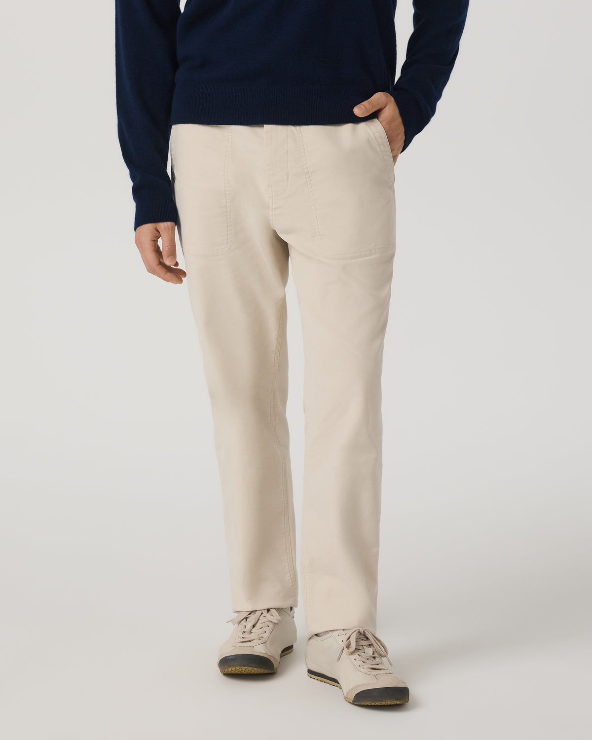 Men Vuori Ridge Pant Classic Fit Men's Bone Casual Utility Pants