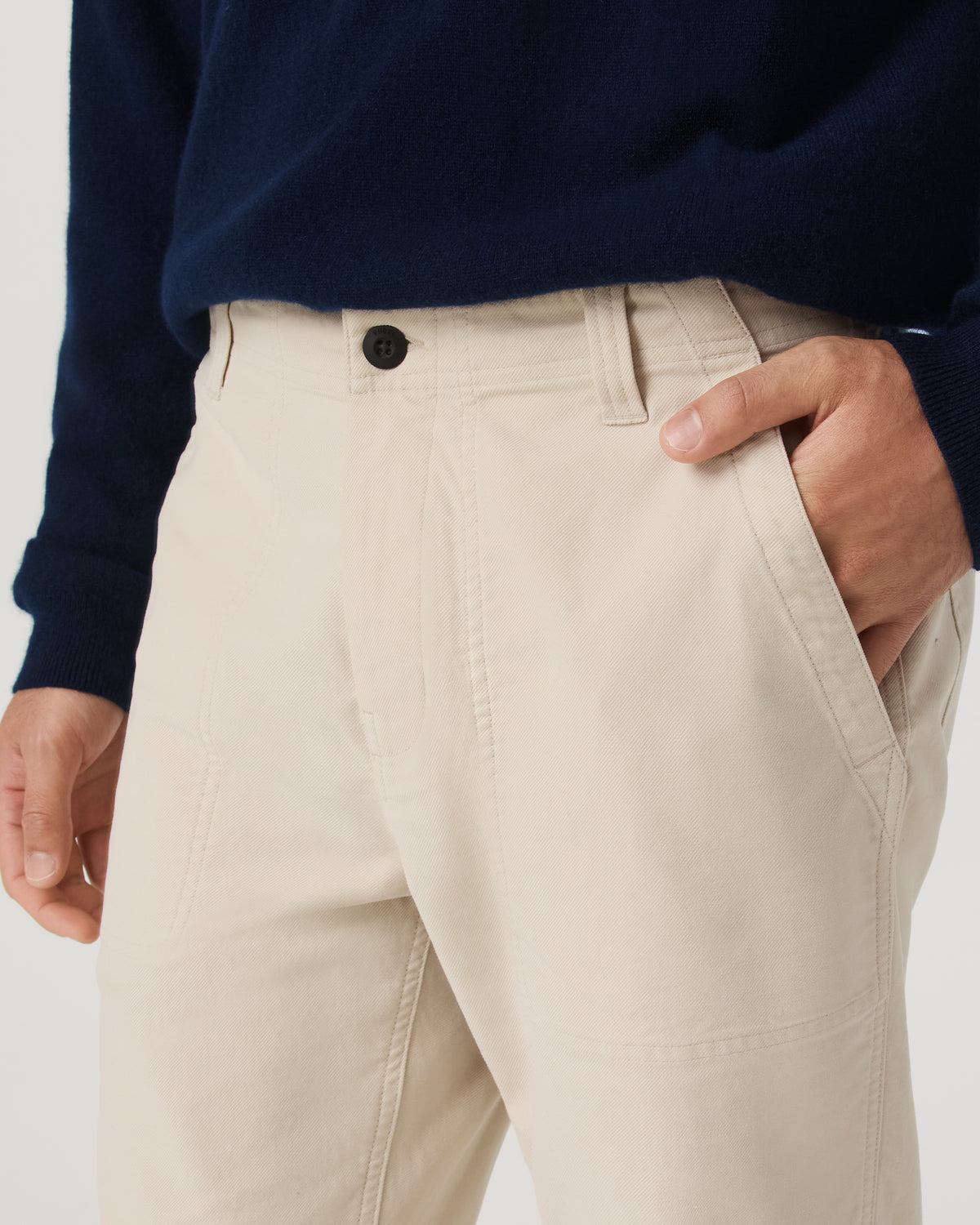 Men Vuori Ridge Pant Classic Fit Men's Bone Casual Utility Pants