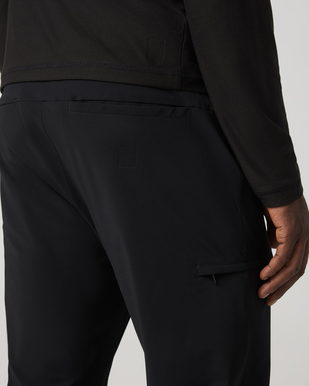 Men Vuori Fleet Trouser Classic Fit 30" Men's Black Chino Pants